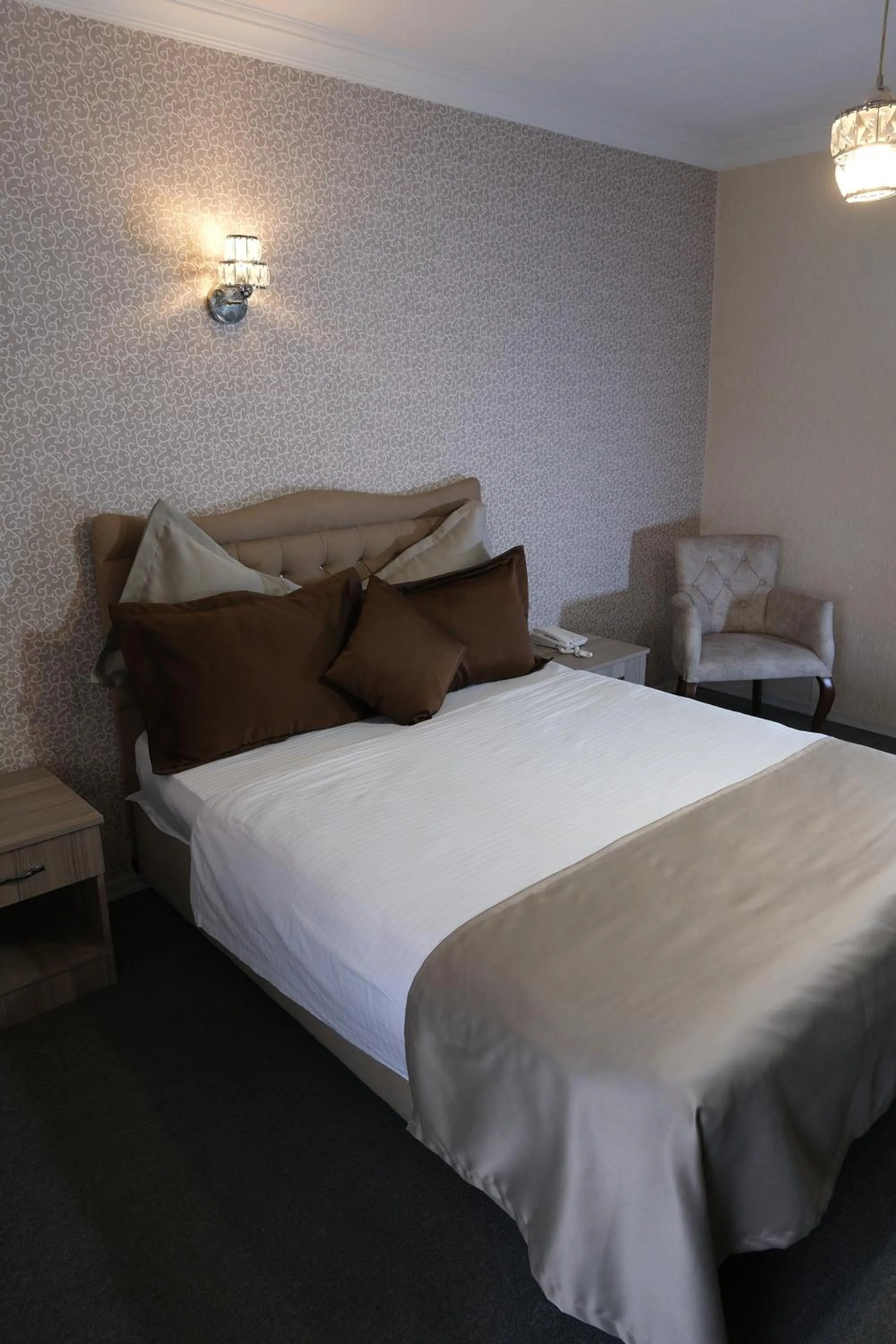 Bed in ANGRAND HOTEL