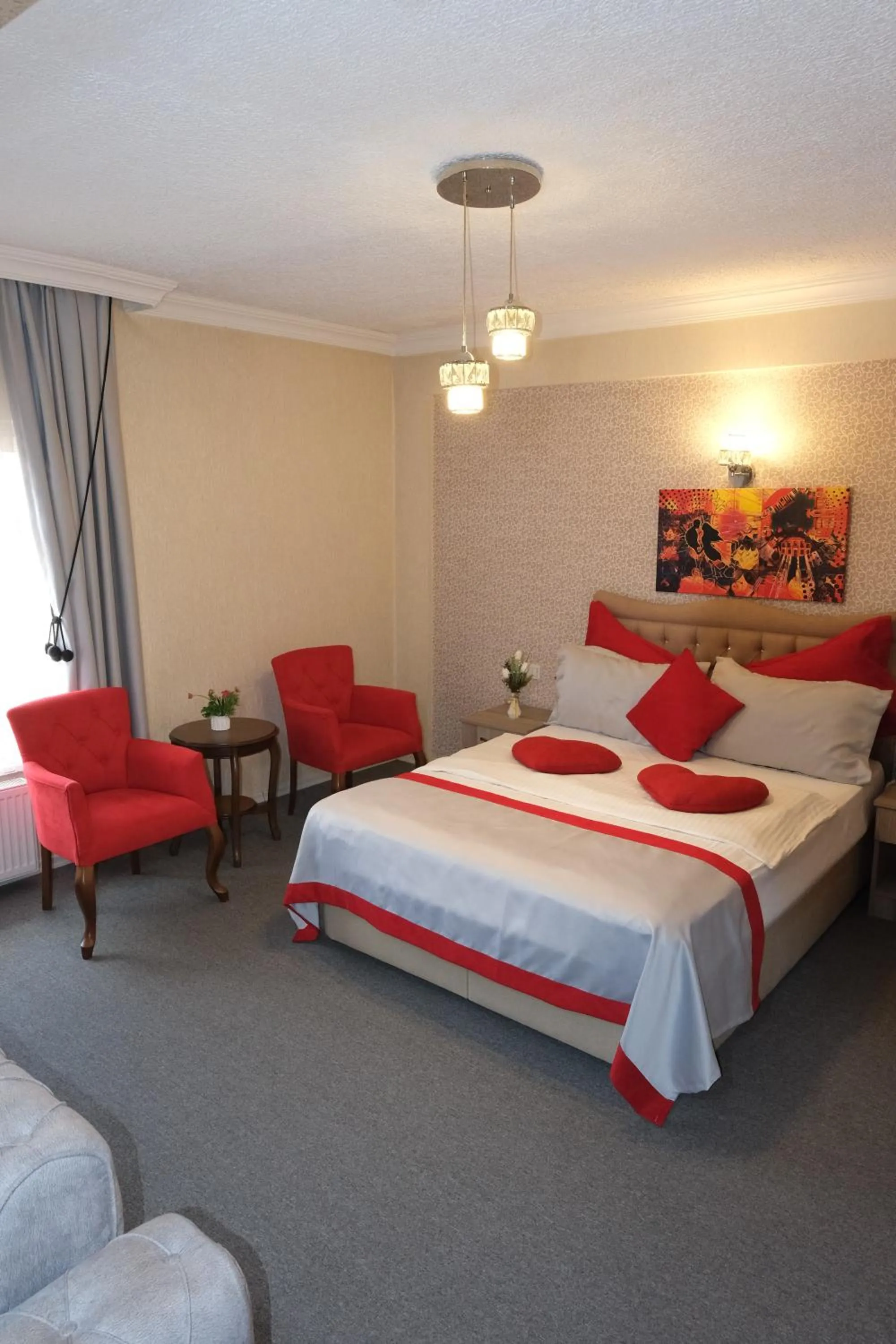 Bed in ANGRAND HOTEL