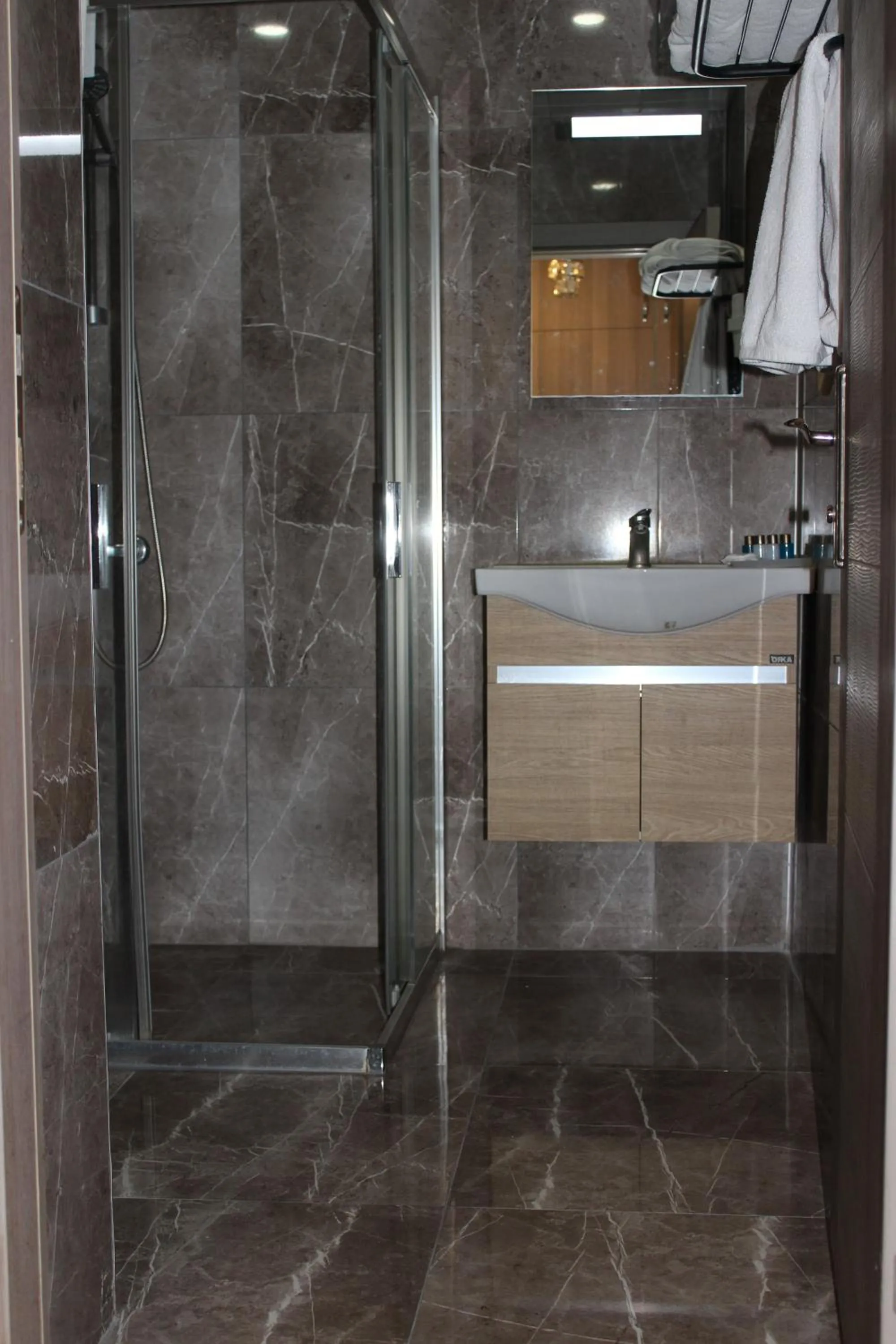 Shower in ANGRAND HOTEL
