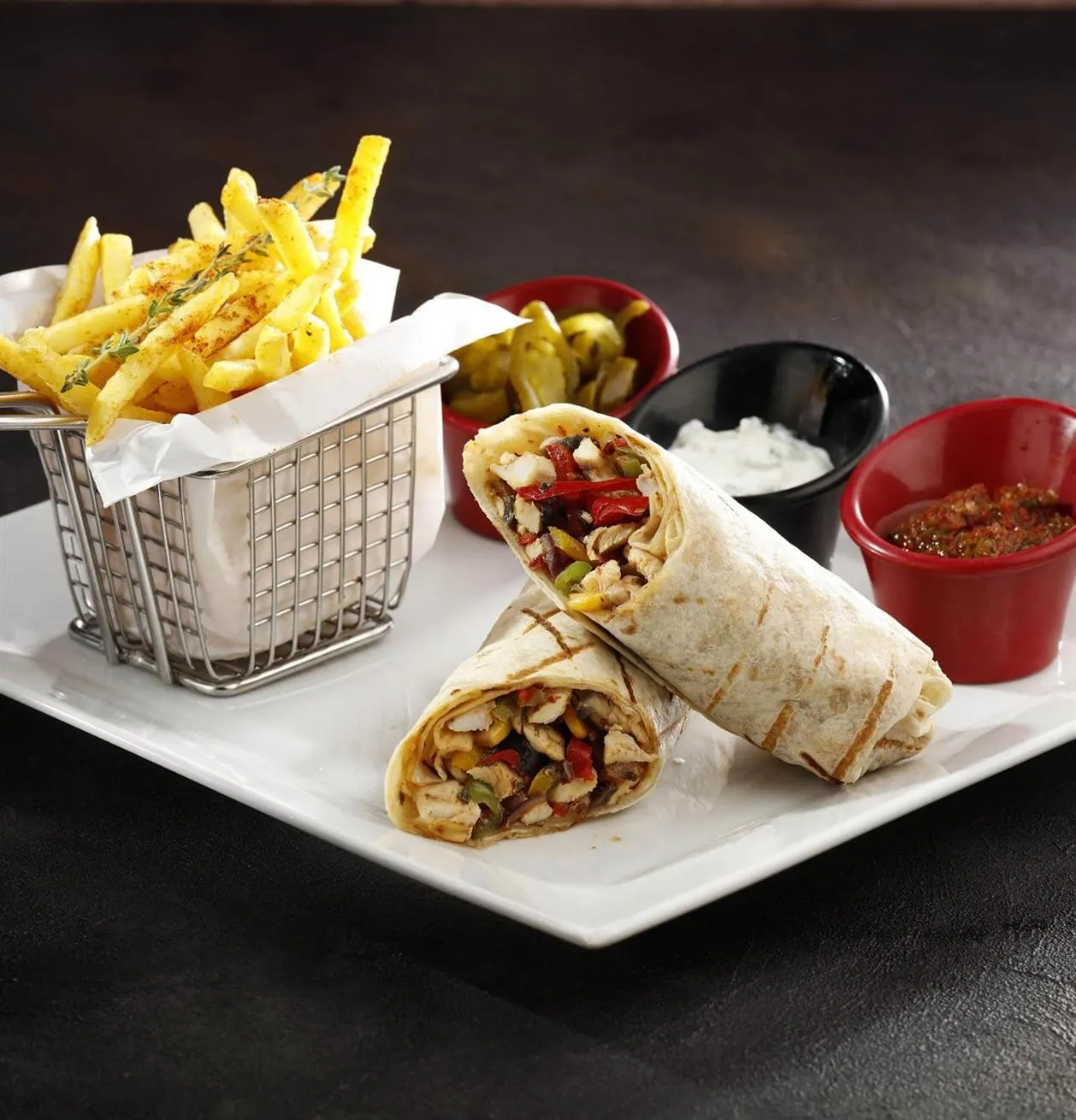 Restaurant/places to eat in ANGRAND HOTEL