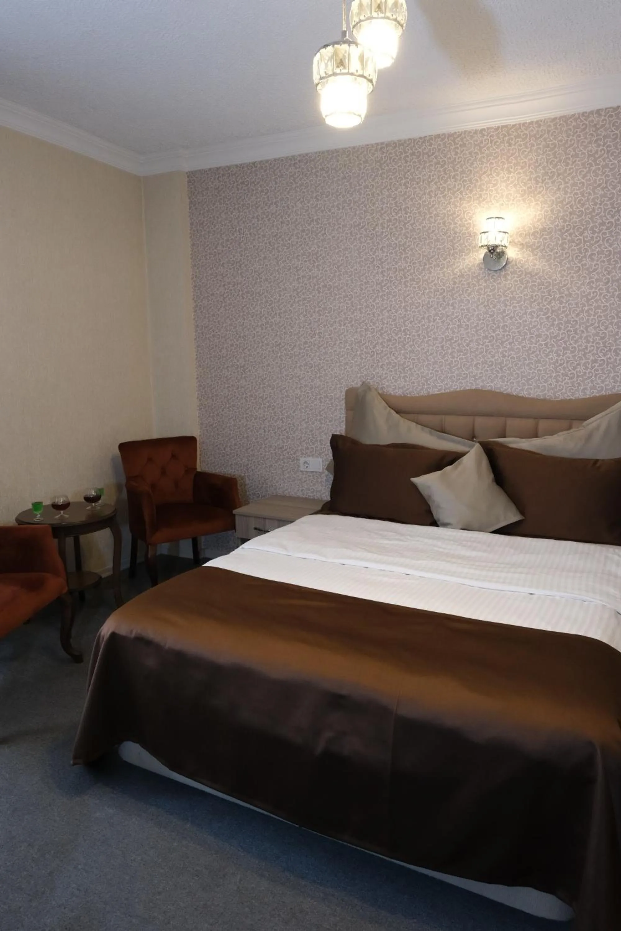 Bed in ANGRAND HOTEL