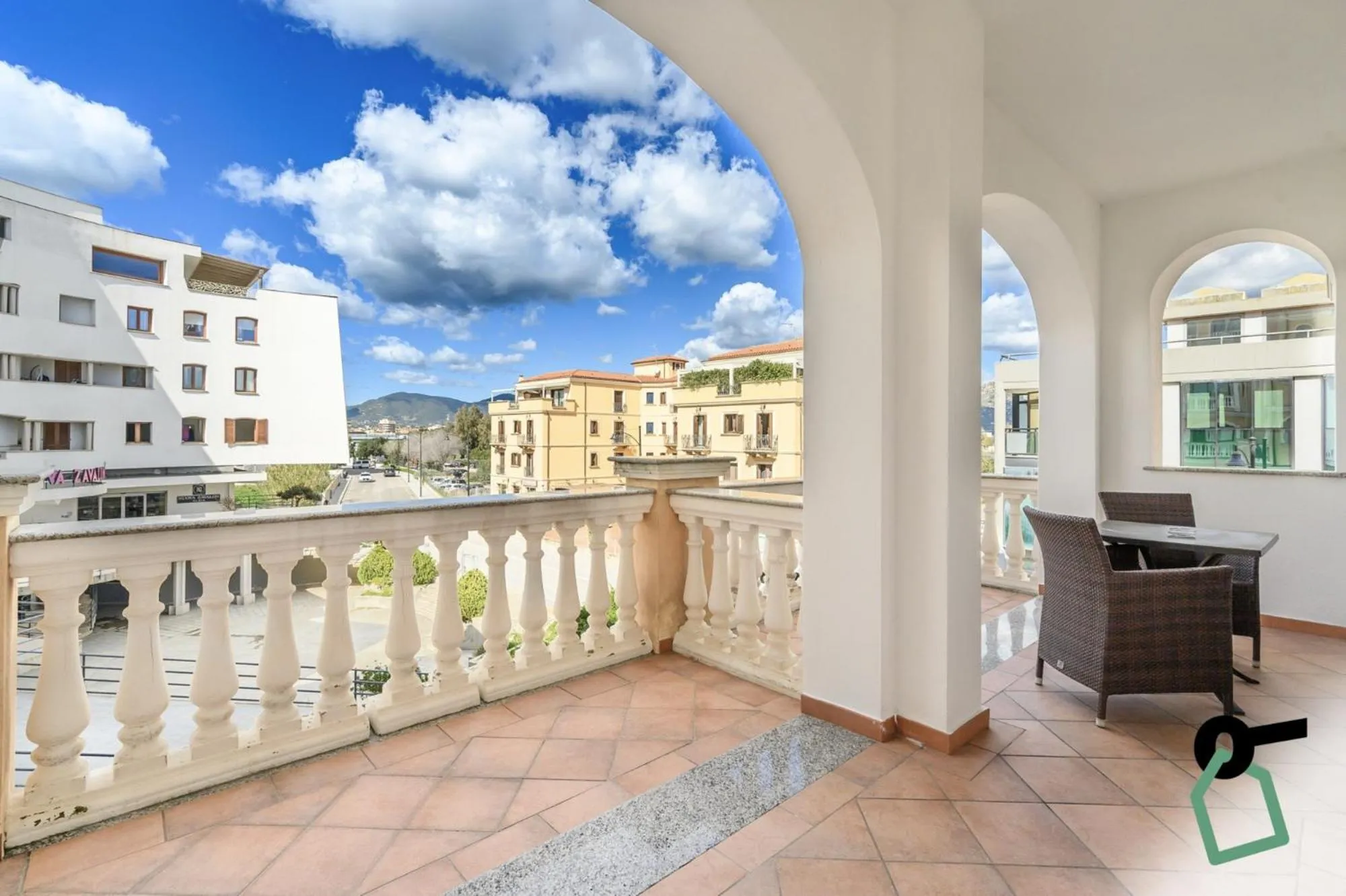 Balcony/Terrace in Hotiday Olbia Porto