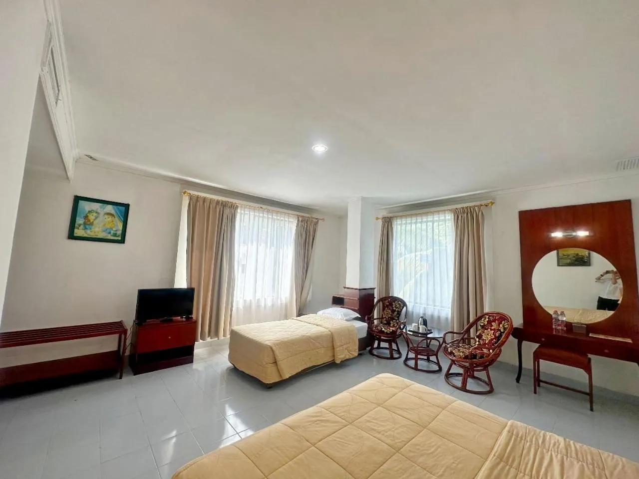 Bedroom, Bed in Hotel Wisata Indah Sibolga