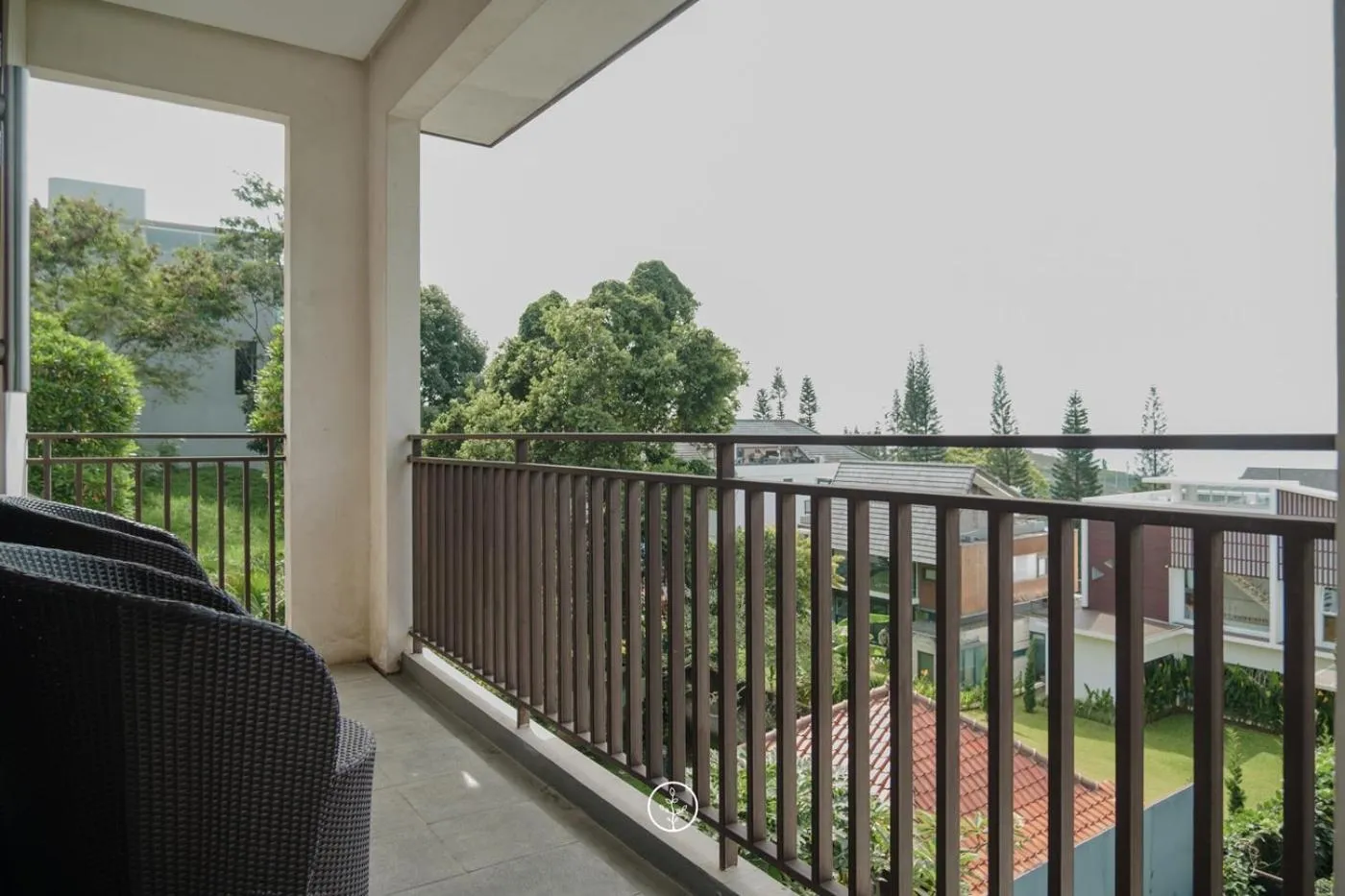 Balcony/Terrace in Breeze blows city view villa 5 bedrooms with a private swimming pool and a familly room