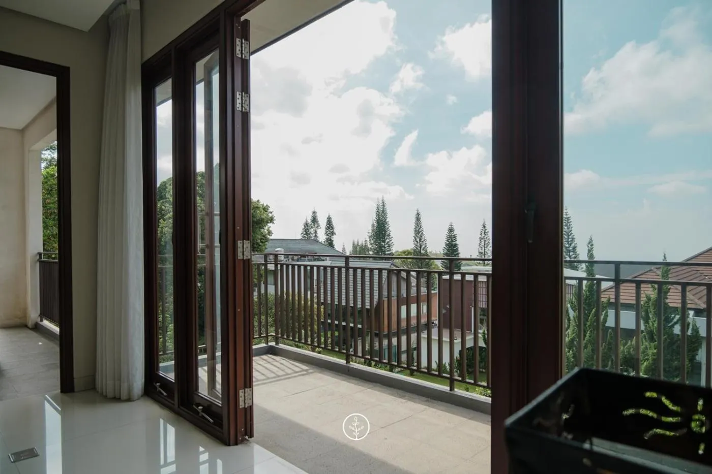 Balcony/Terrace in Breeze blows city view villa 5 bedrooms with a private swimming pool and a familly room