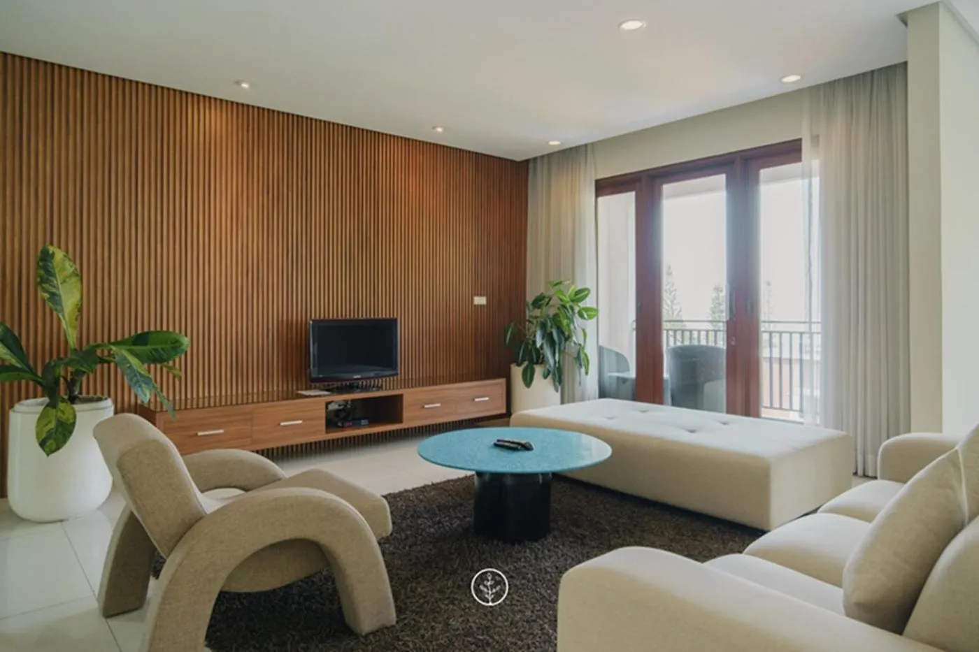 Living room in Breeze blows city view villa 5 bedrooms with a private swimming pool and a familly room