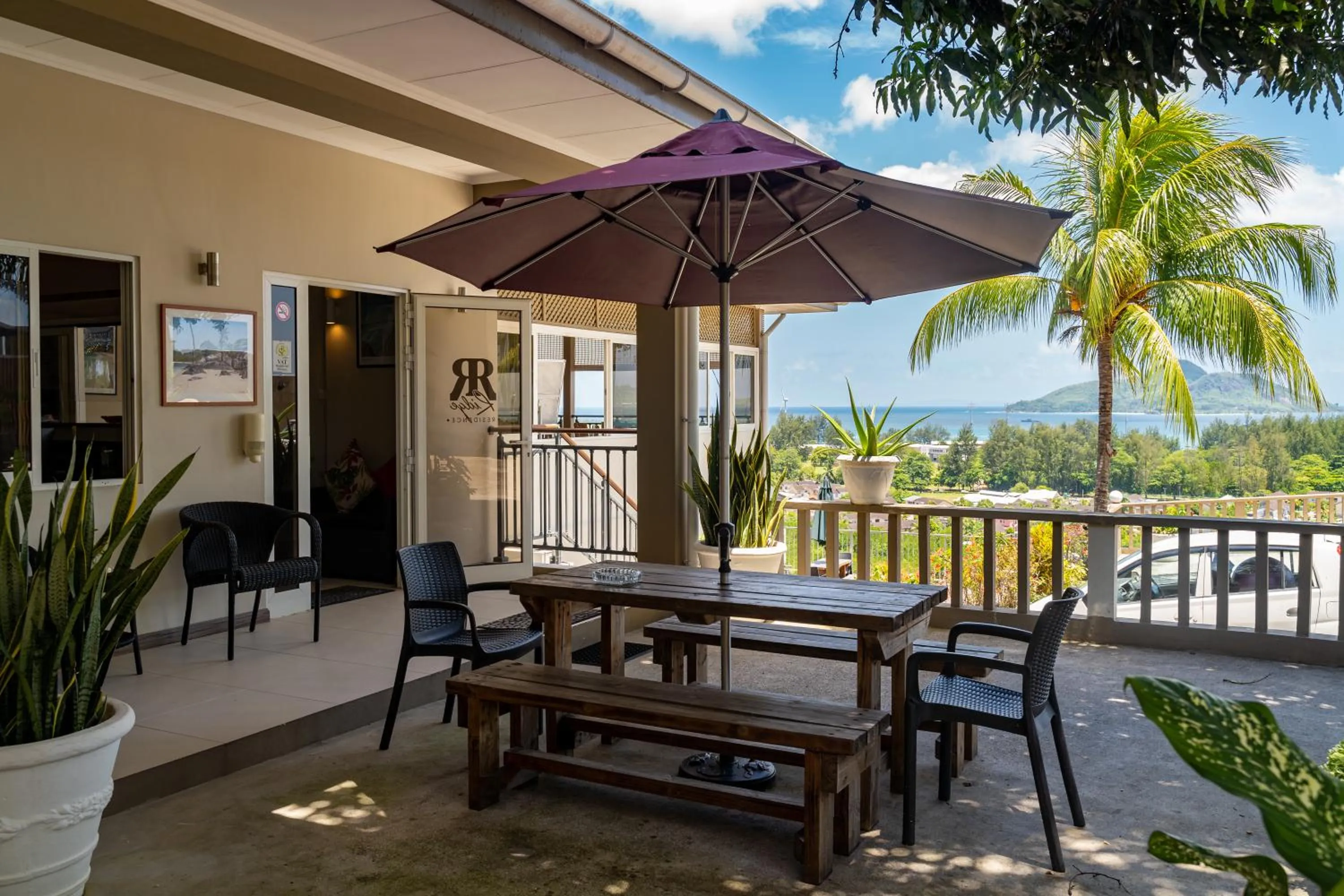 Seating area in The Ridge Residence