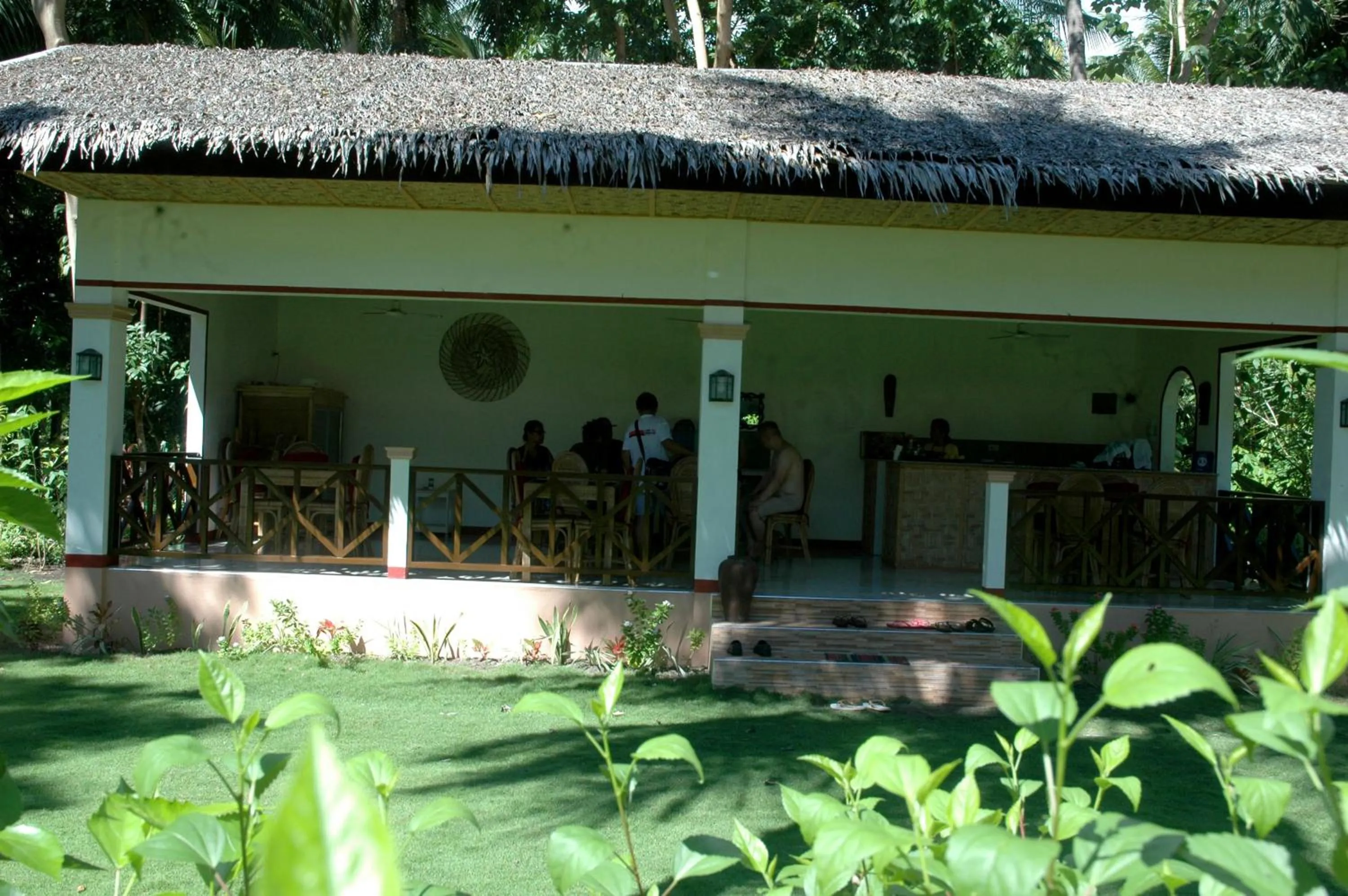 Dining area in Neptune Diving Resort Santander