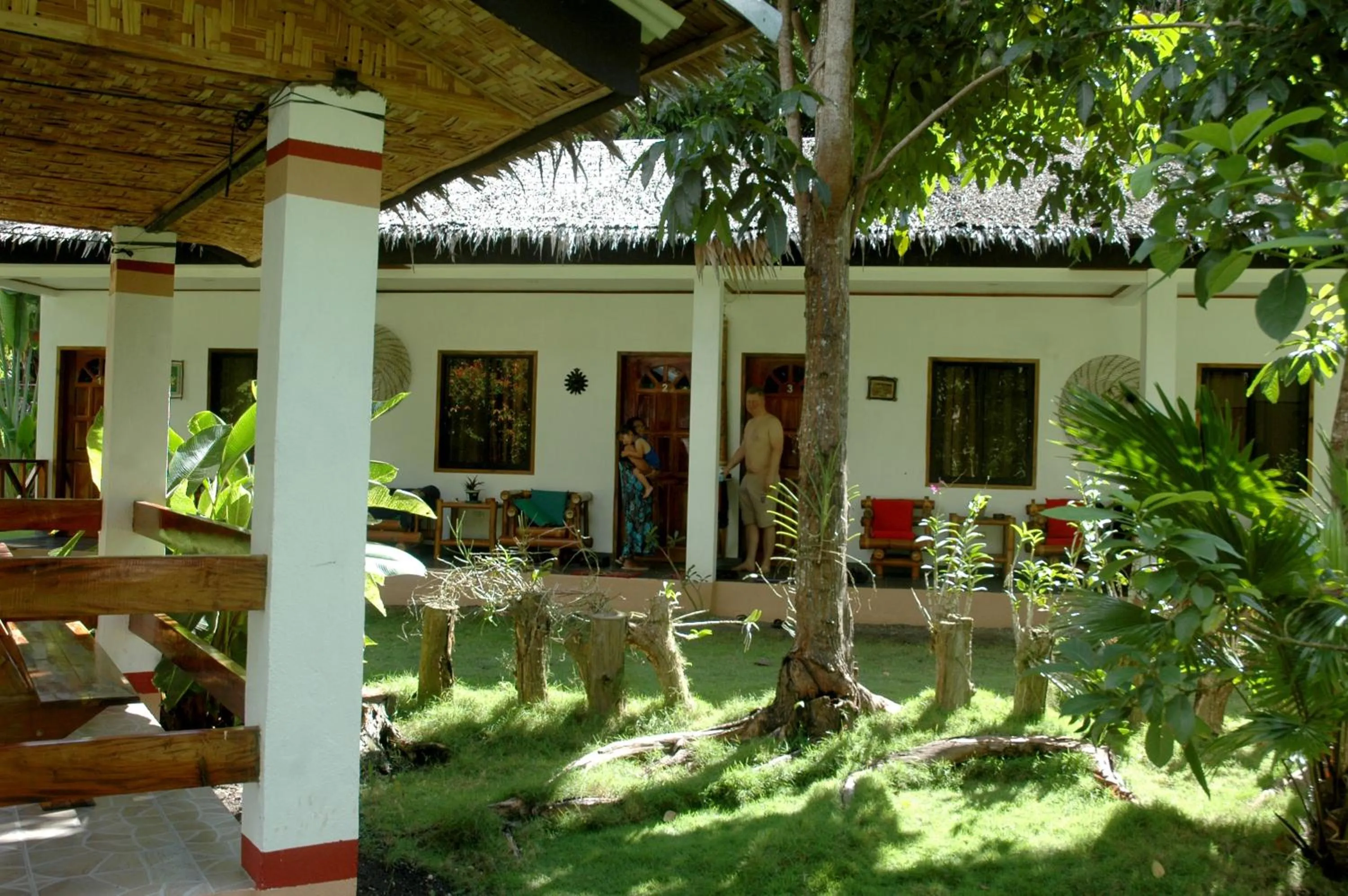 Balcony/Terrace in Neptune Diving Resort Santander
