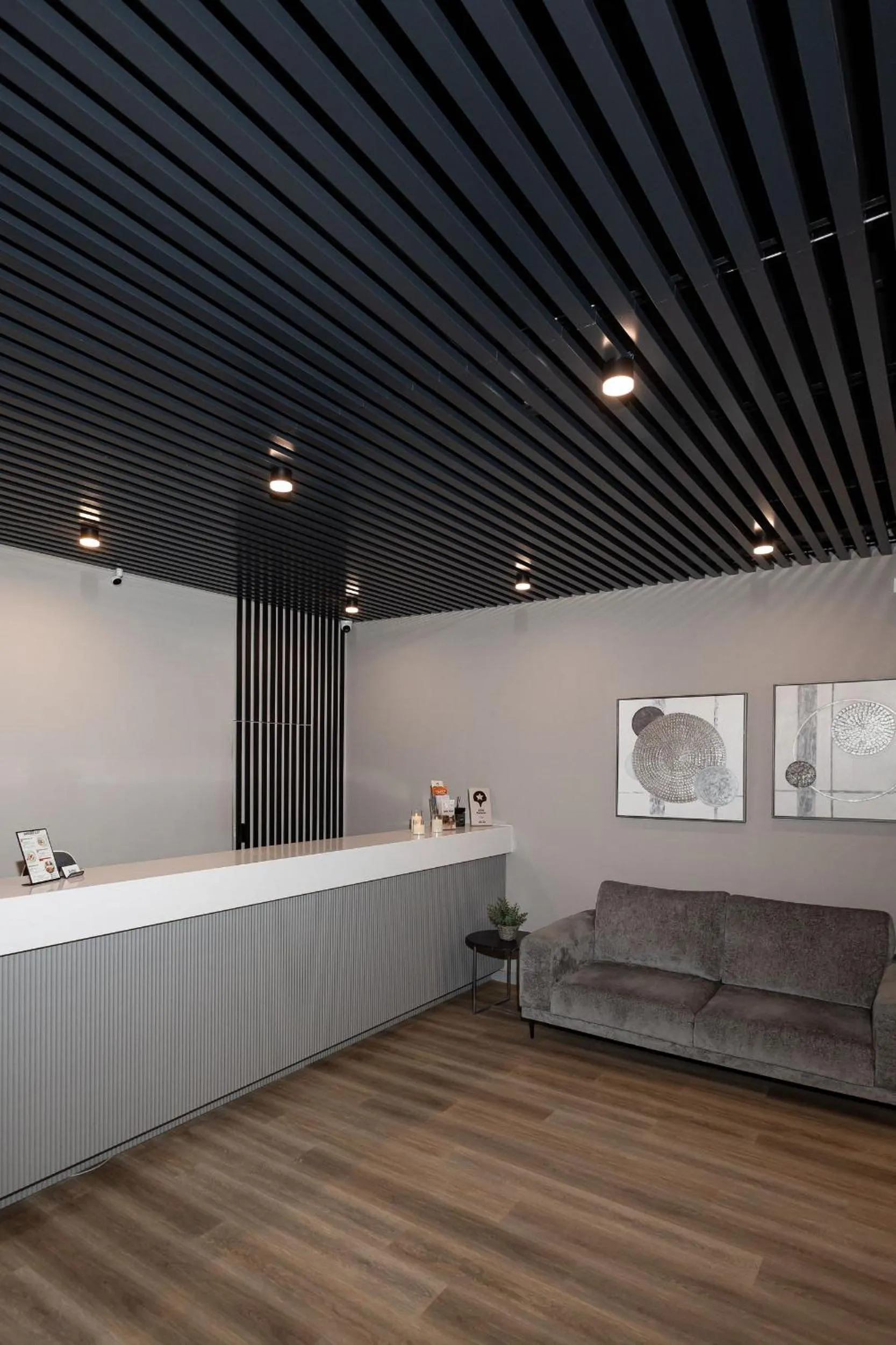 Lobby or reception in Aston Hotel