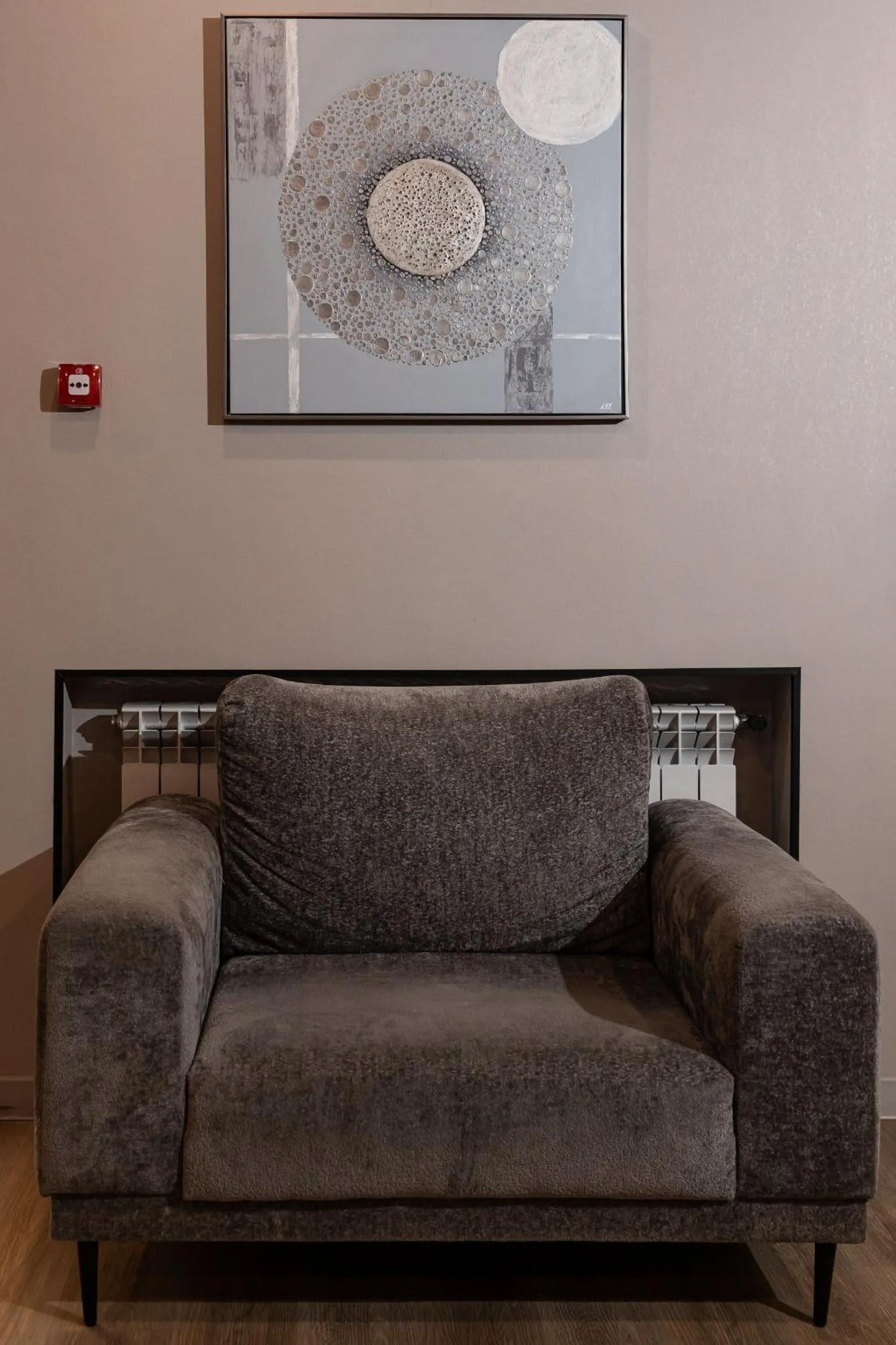 Seating area in Aston Hotel