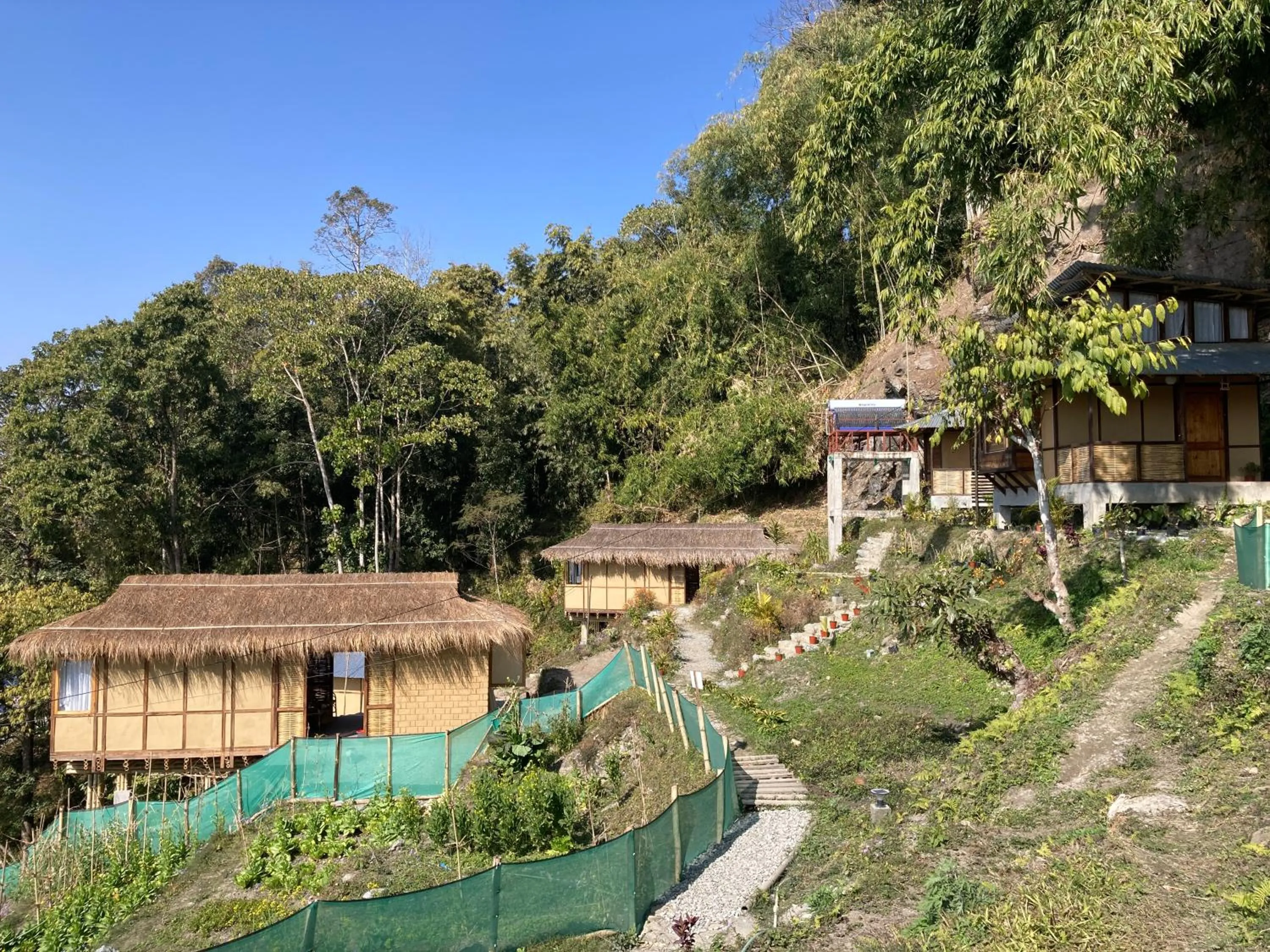 Garden view in Art Mile Kalimpong