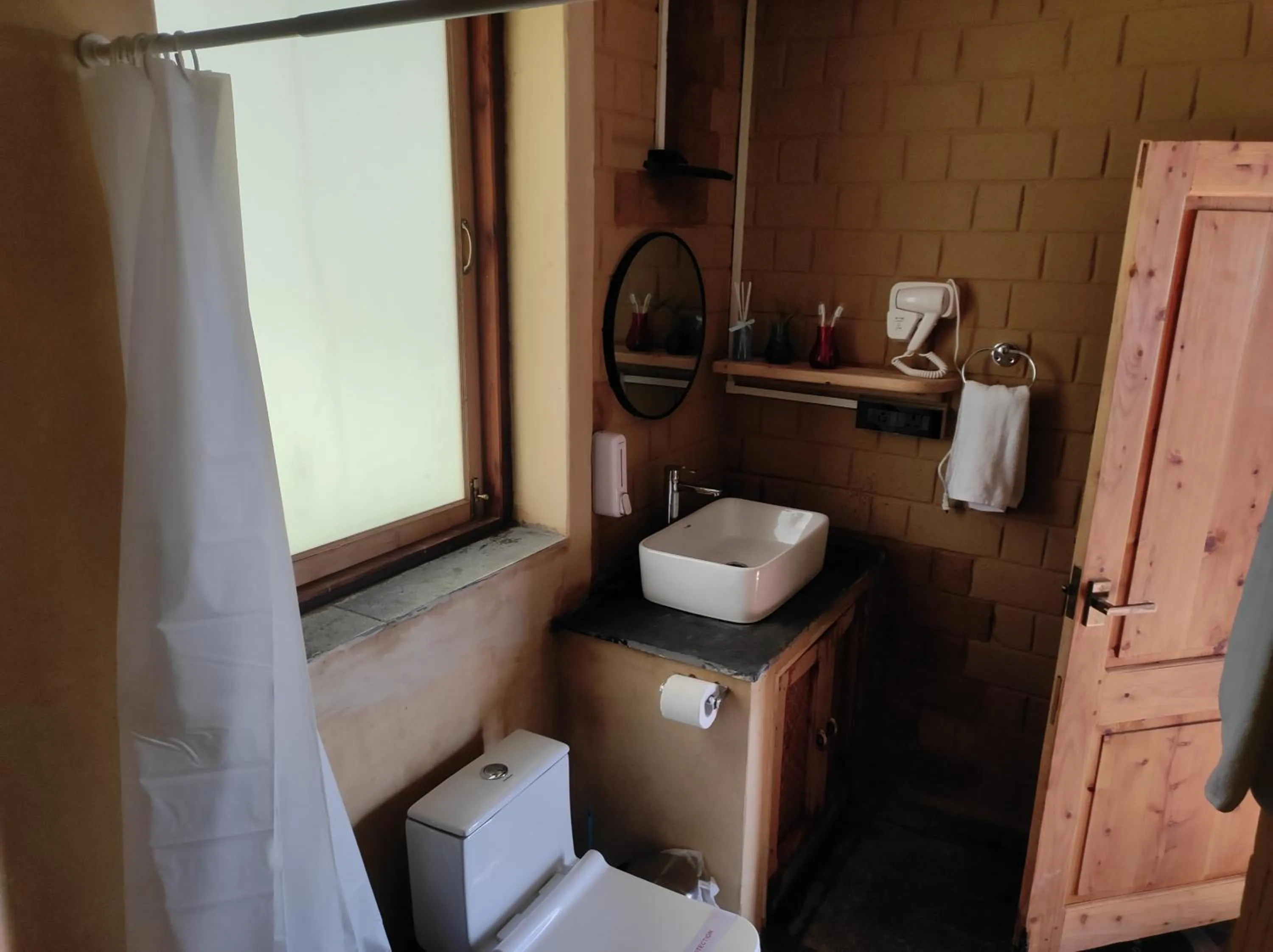 Bathroom in Art Mile Kalimpong