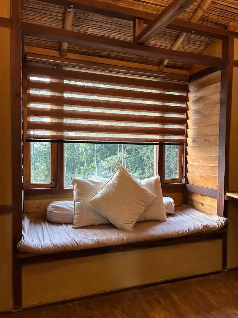 Photo of the whole room, Bed in Art Mile Kalimpong