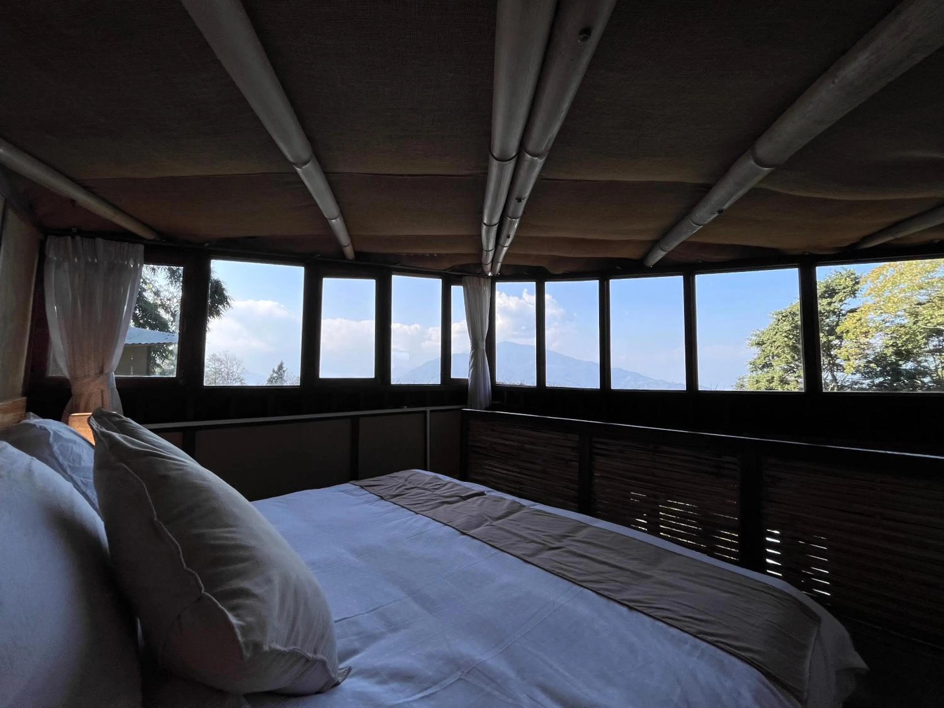 Bedroom, Bed in Art Mile Kalimpong