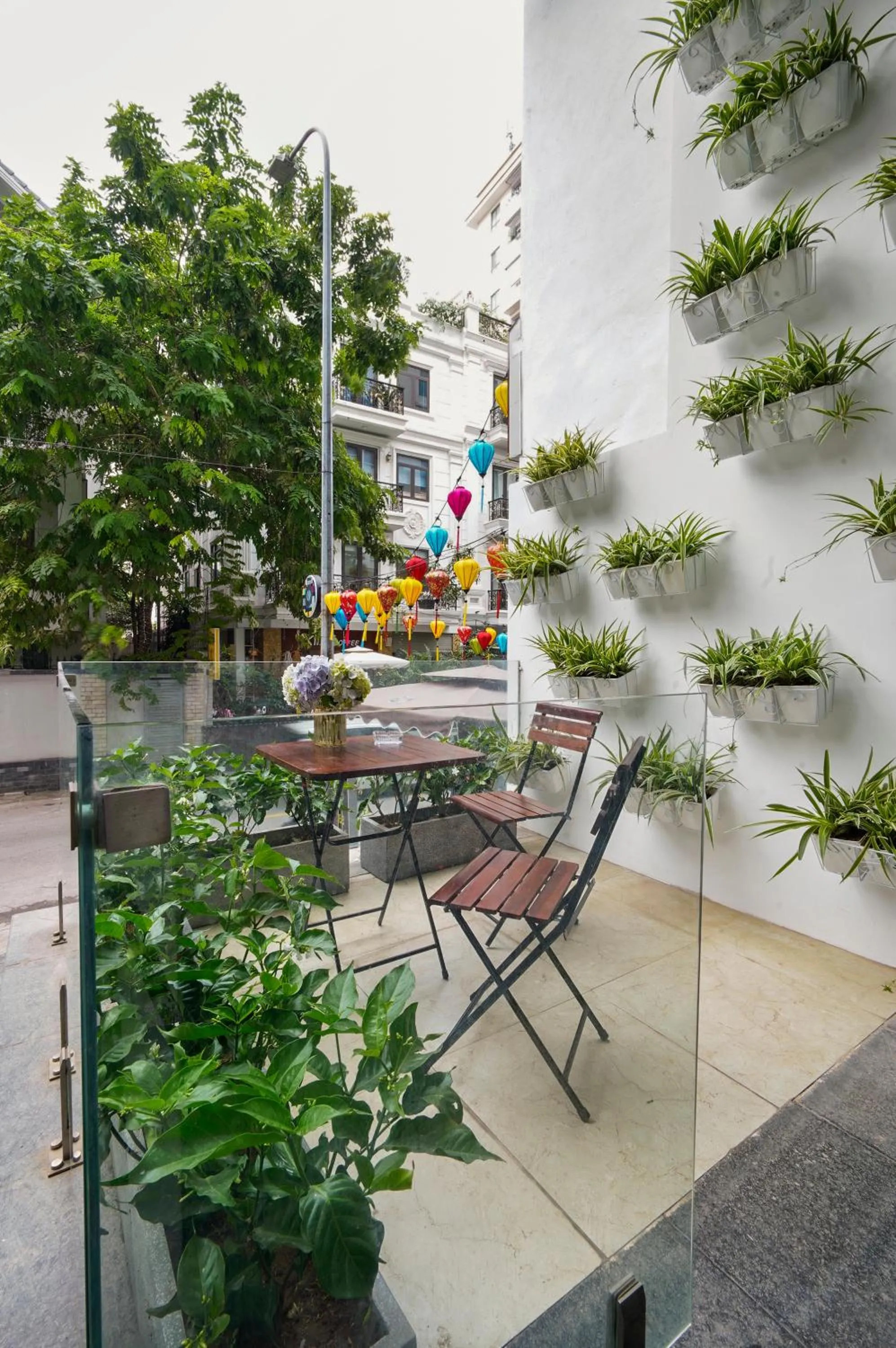Balcony/Terrace in Classic Hotel Hanoi