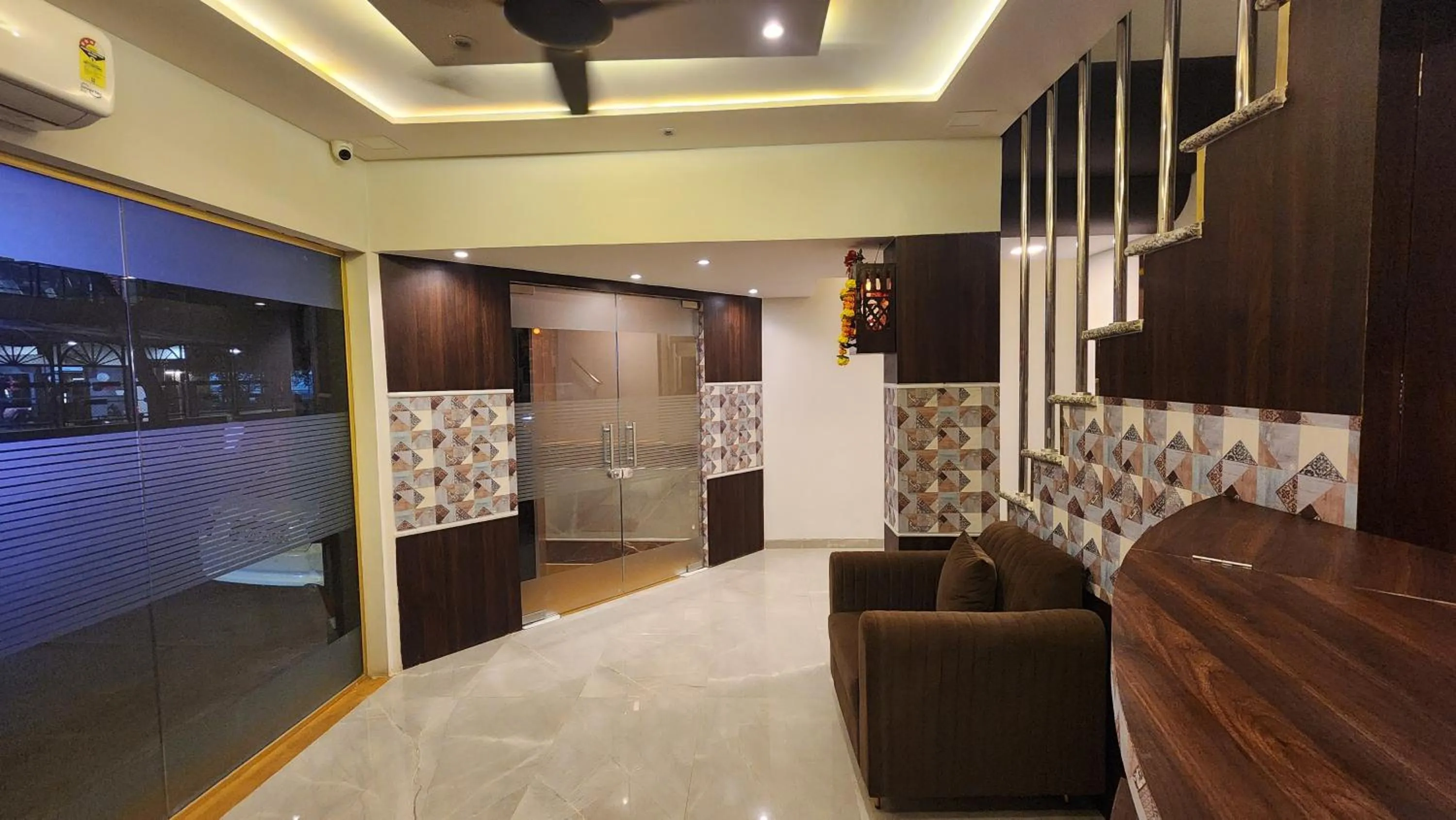 Seating area in Hotel Vaithi Residency - Andheri West
