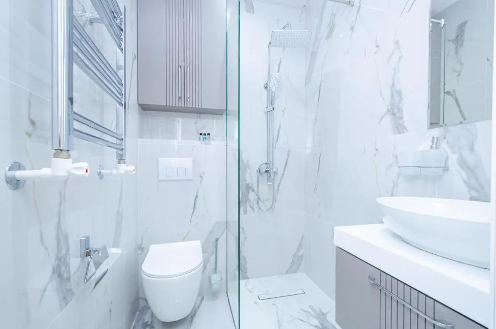 Shower in Latorre Hotel