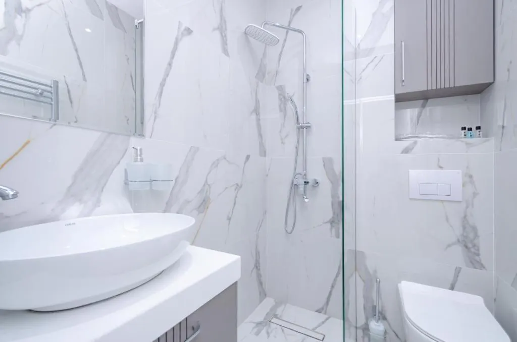 Shower in Latorre Hotel