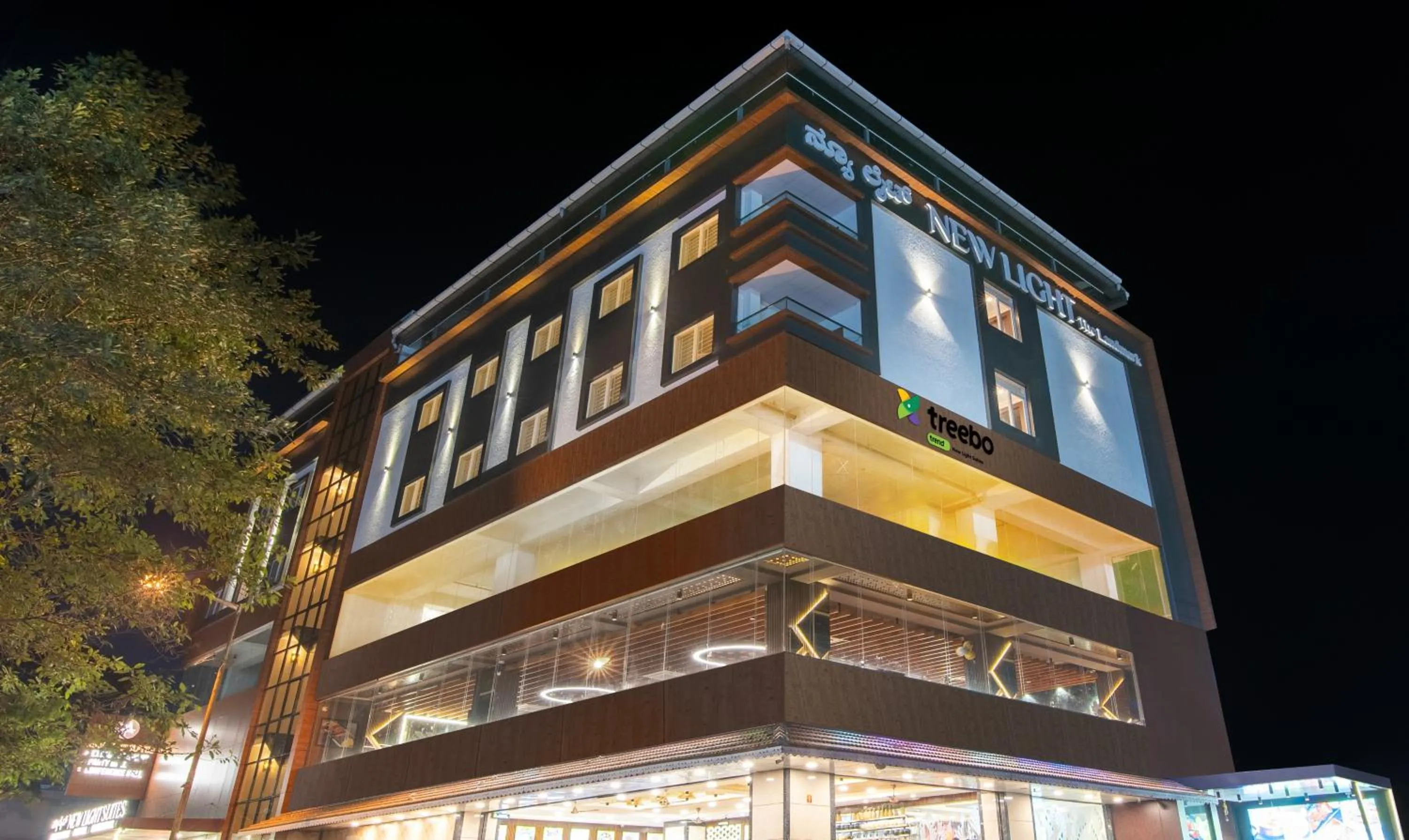 Facade/entrance in Treebo Premium New Light Suites