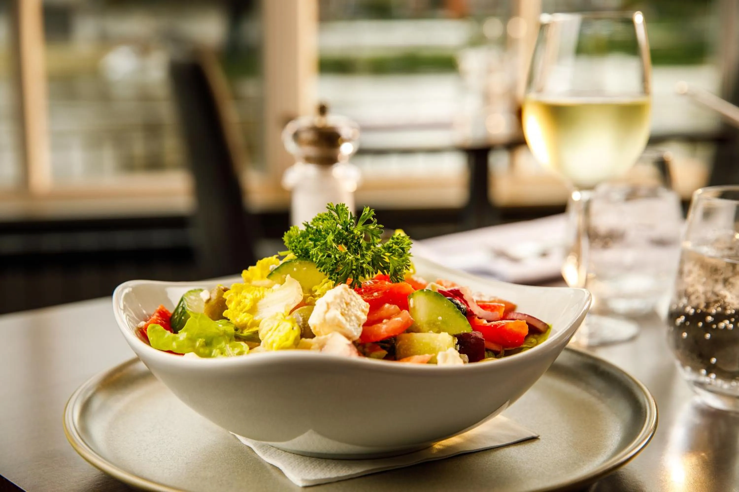 Food close-up in Sunday London Staines-upon-Thames Heathrow T5