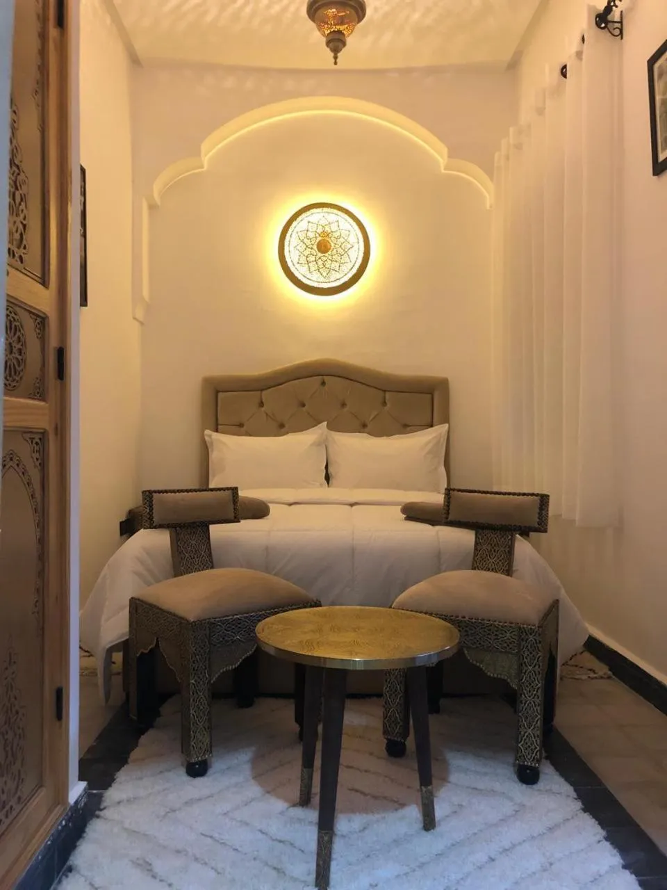 Bed in Riad Orient Palace