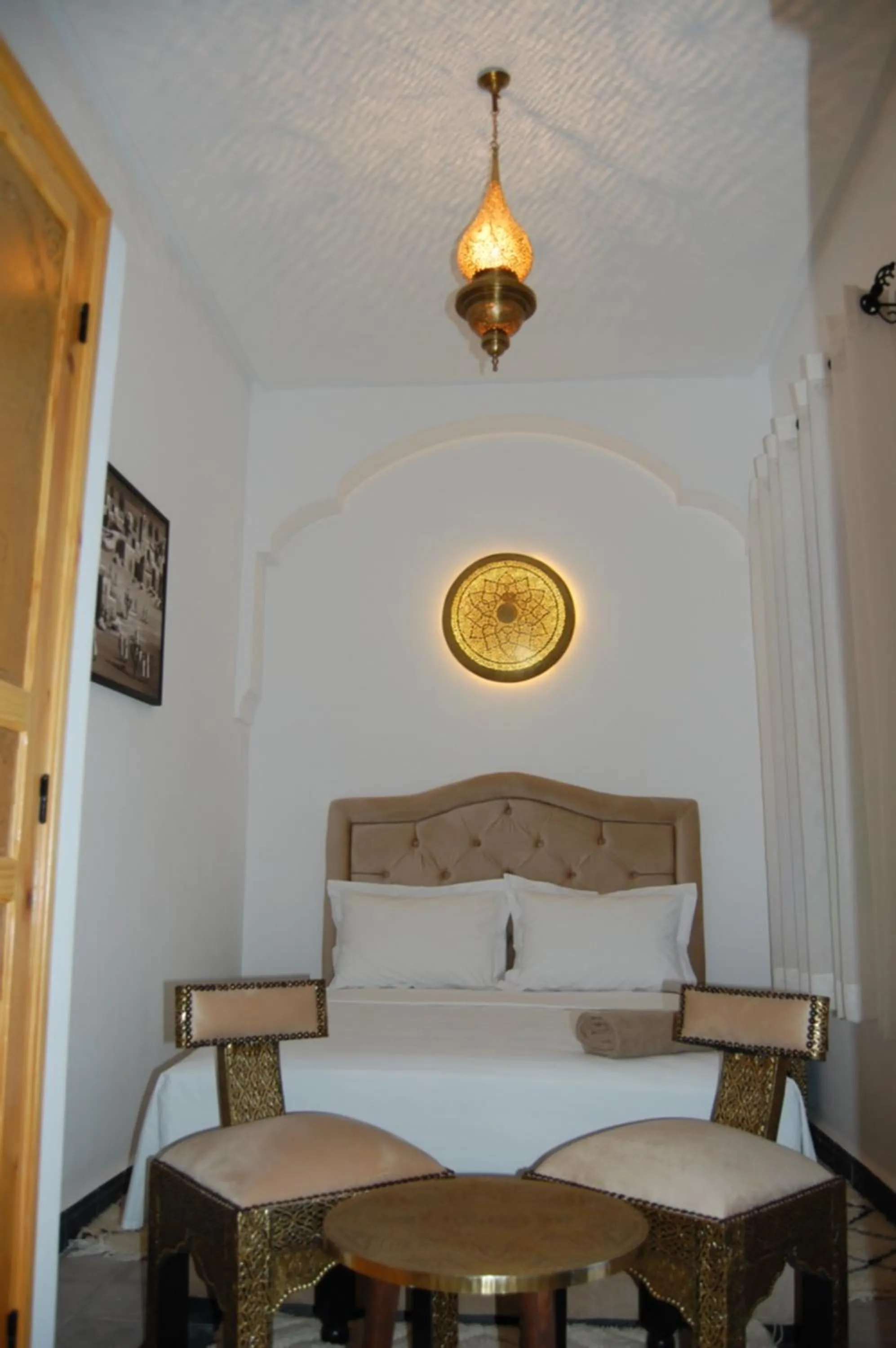 Bed in Riad Orient Palace