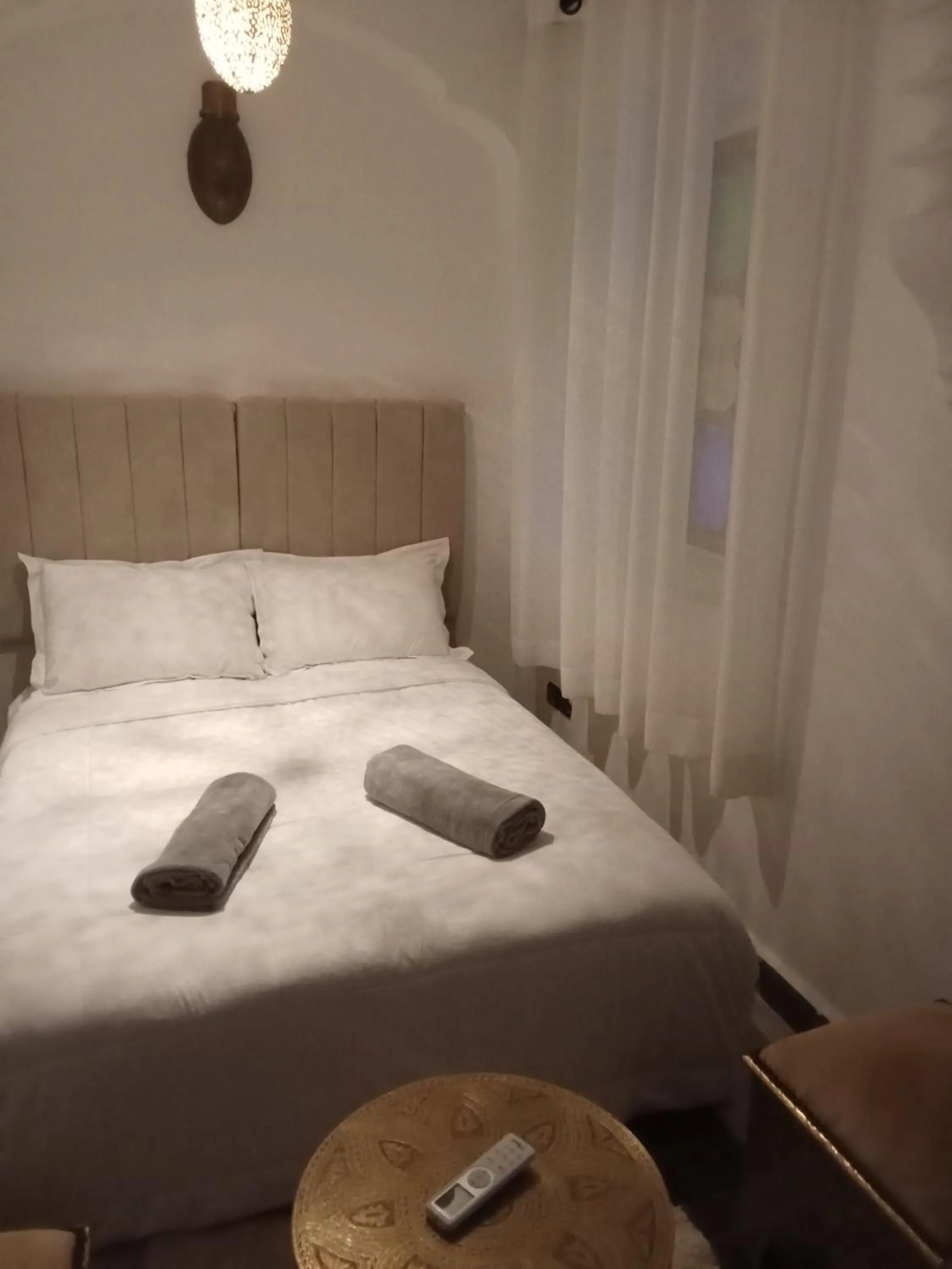 Bed in Riad Orient Palace