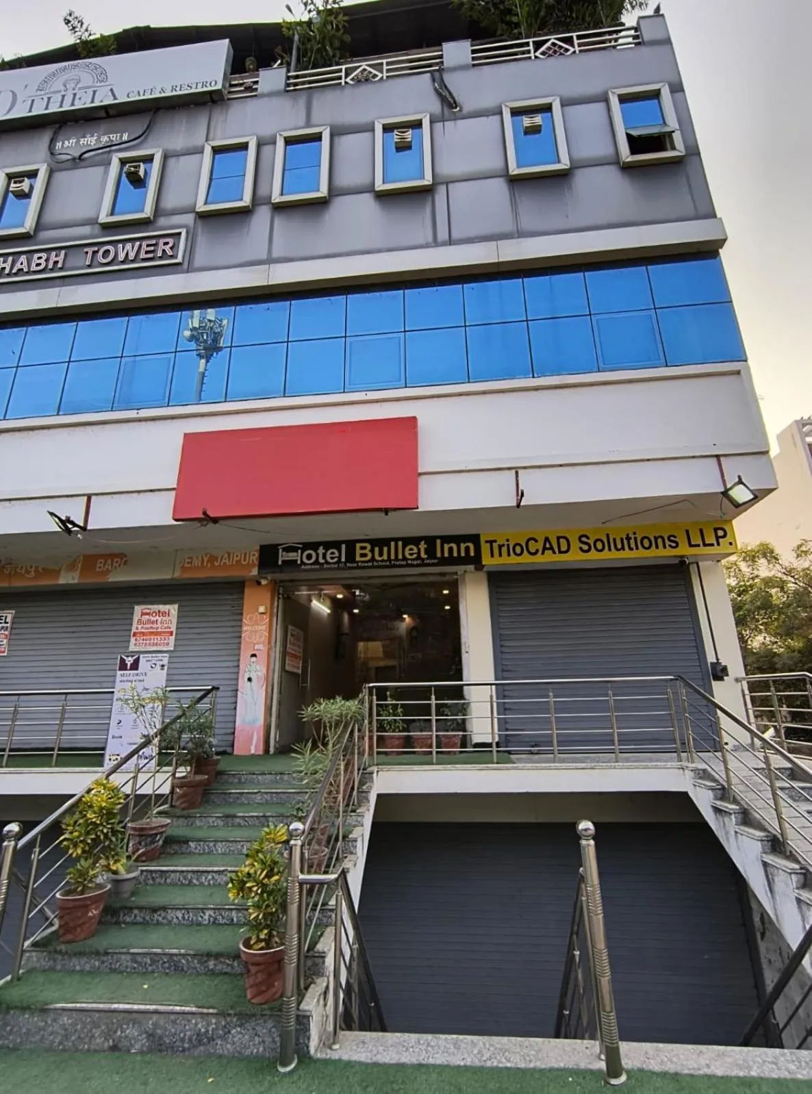 Property Building in Hotel Bullet Inn Jaipur