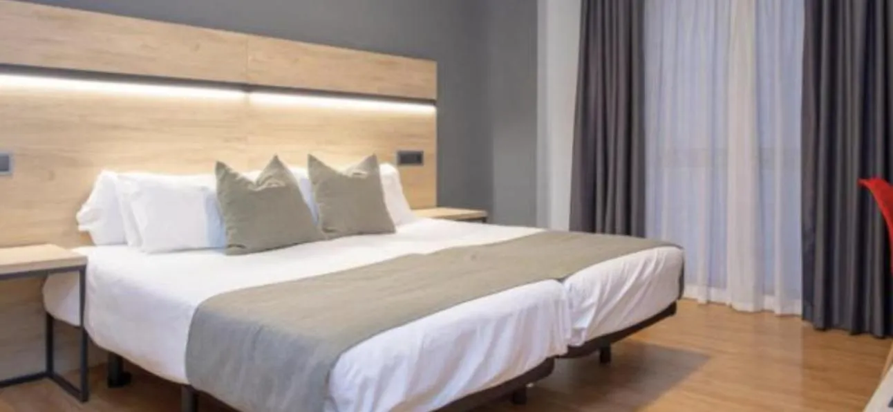 Bed in VTZ Hotel El Príncipe