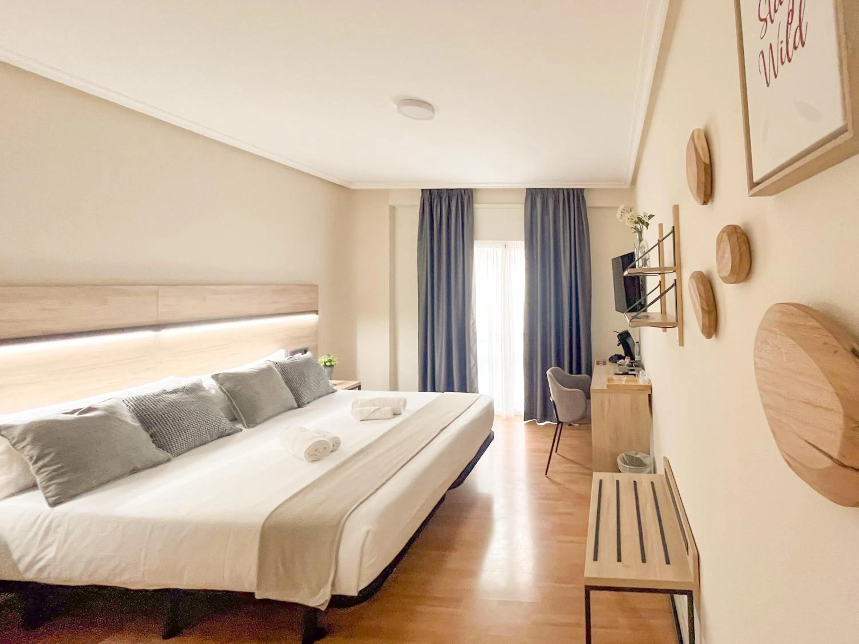 Bed in VTZ Hotel El Príncipe