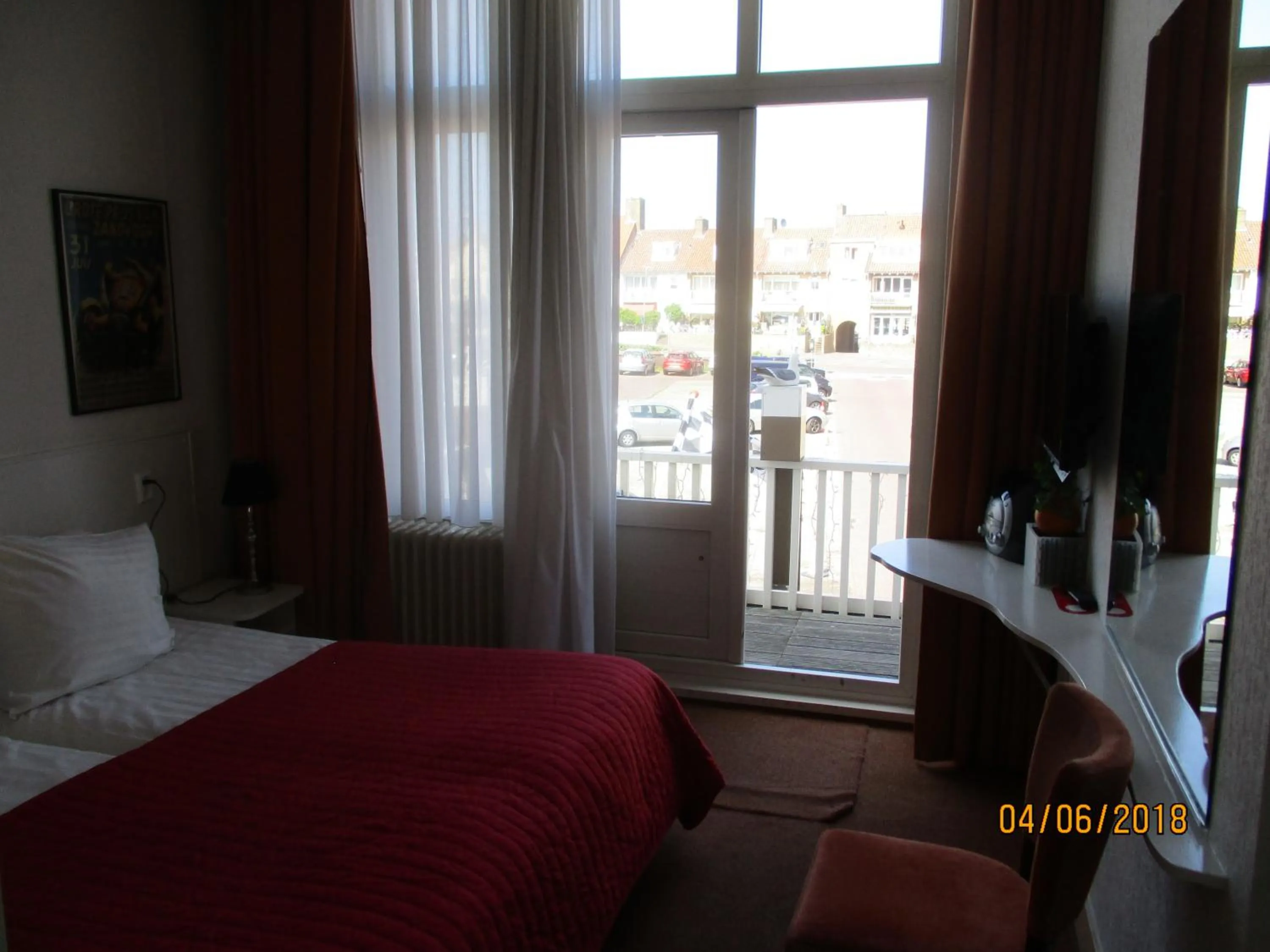 Bed in Hotel Hoogland Zandvoort aan Zee