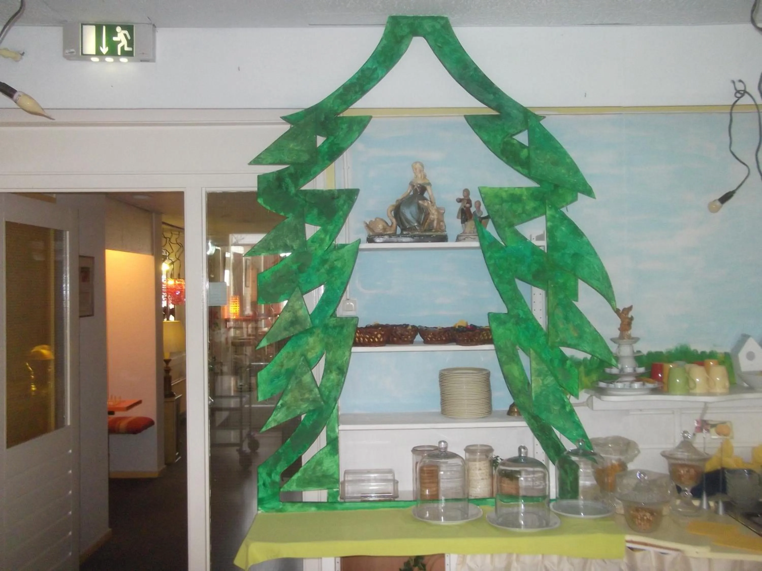 Decorative detail in Hotel Hoogland Zandvoort aan Zee