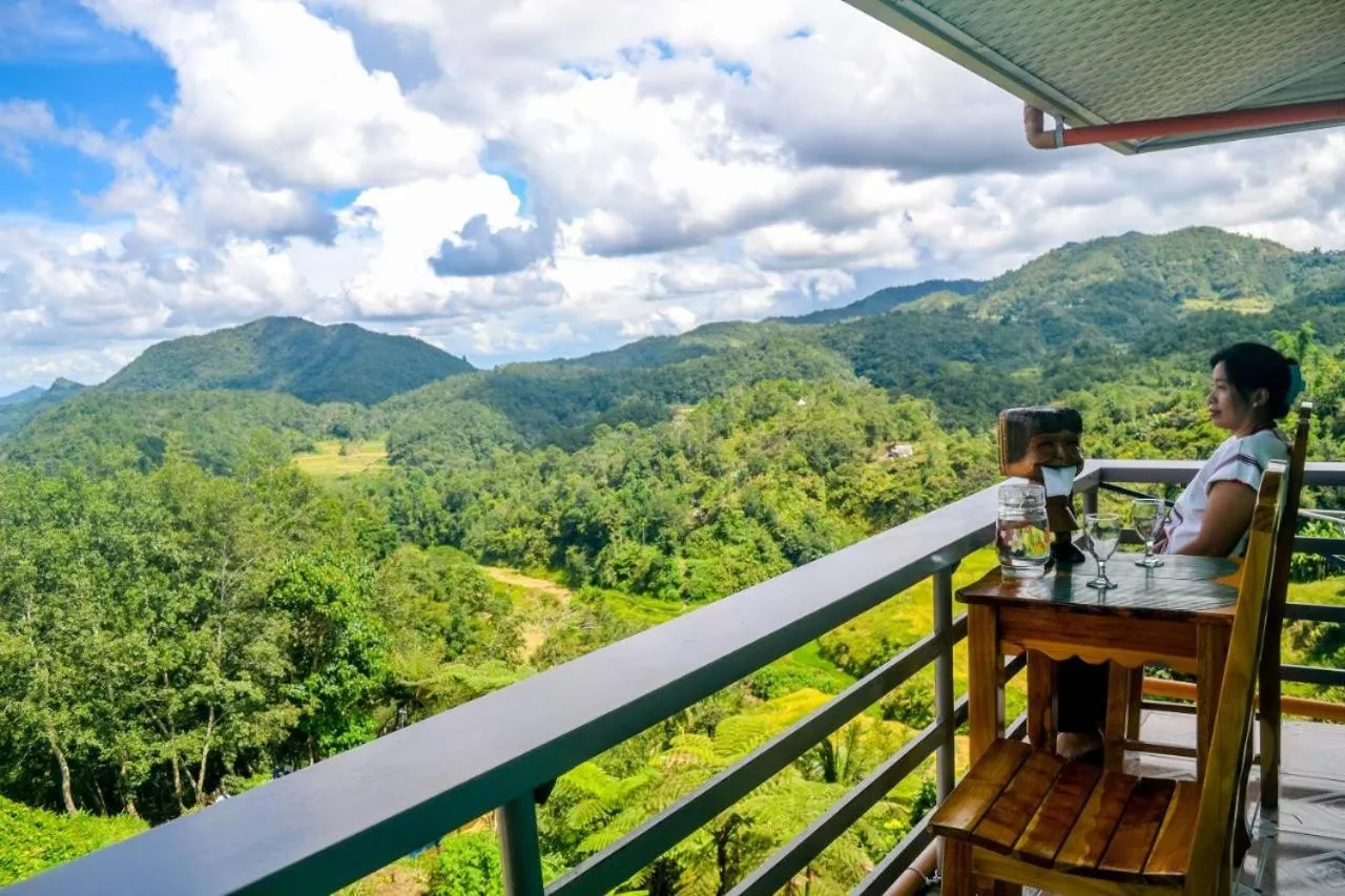 Balcony/Terrace in BANAUE EVERGREEN HOSTEL AND RESTAURANT