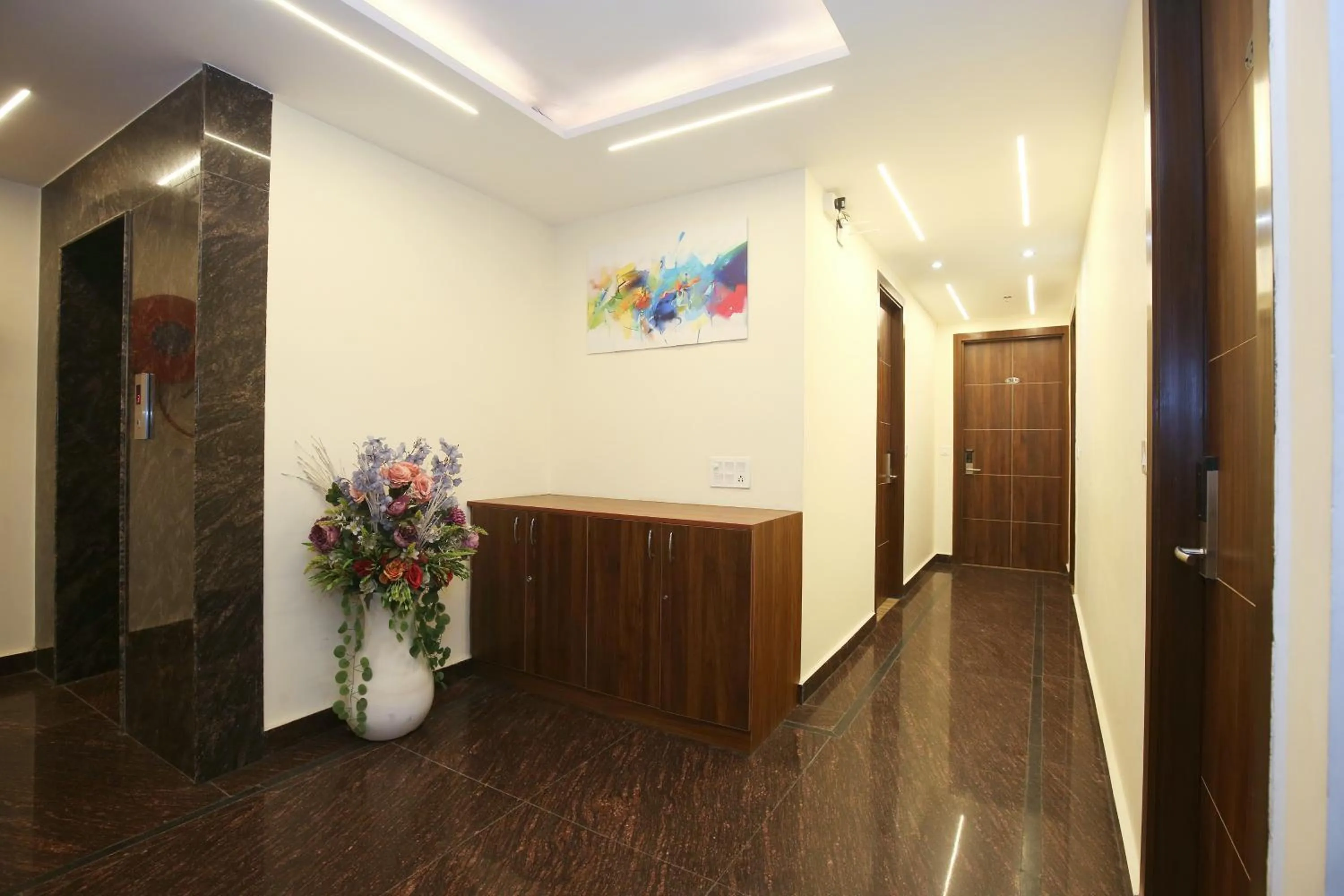 Lobby or reception in Hotel East Wood Amritsar