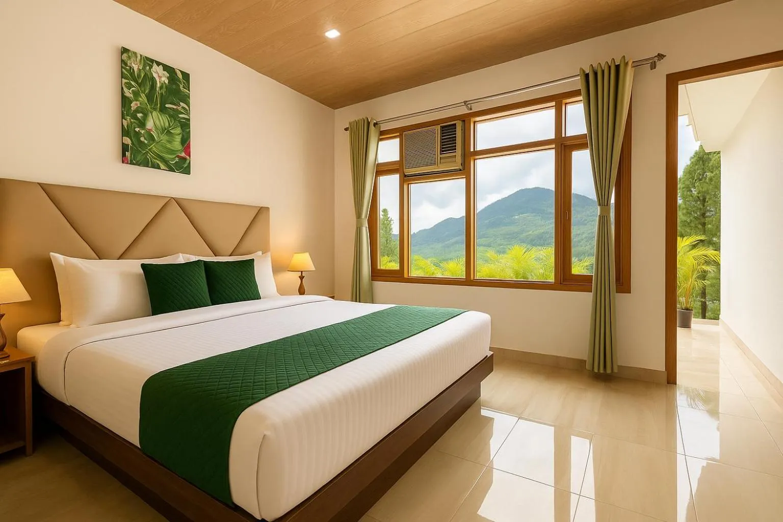 Bed in Hotel Shiva Lake - Near Mussoorie Lake
