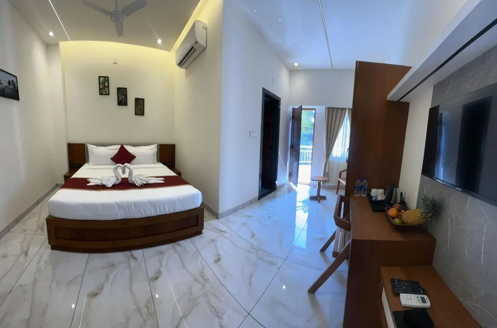 Toilet, Bed in Parivar Residency