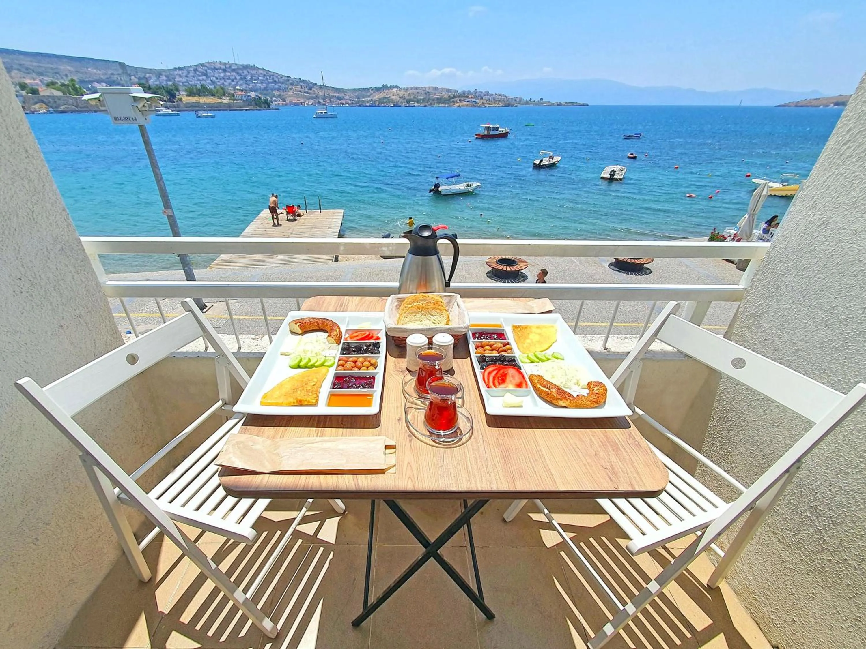 Breakfast in Midilli Konak Foca