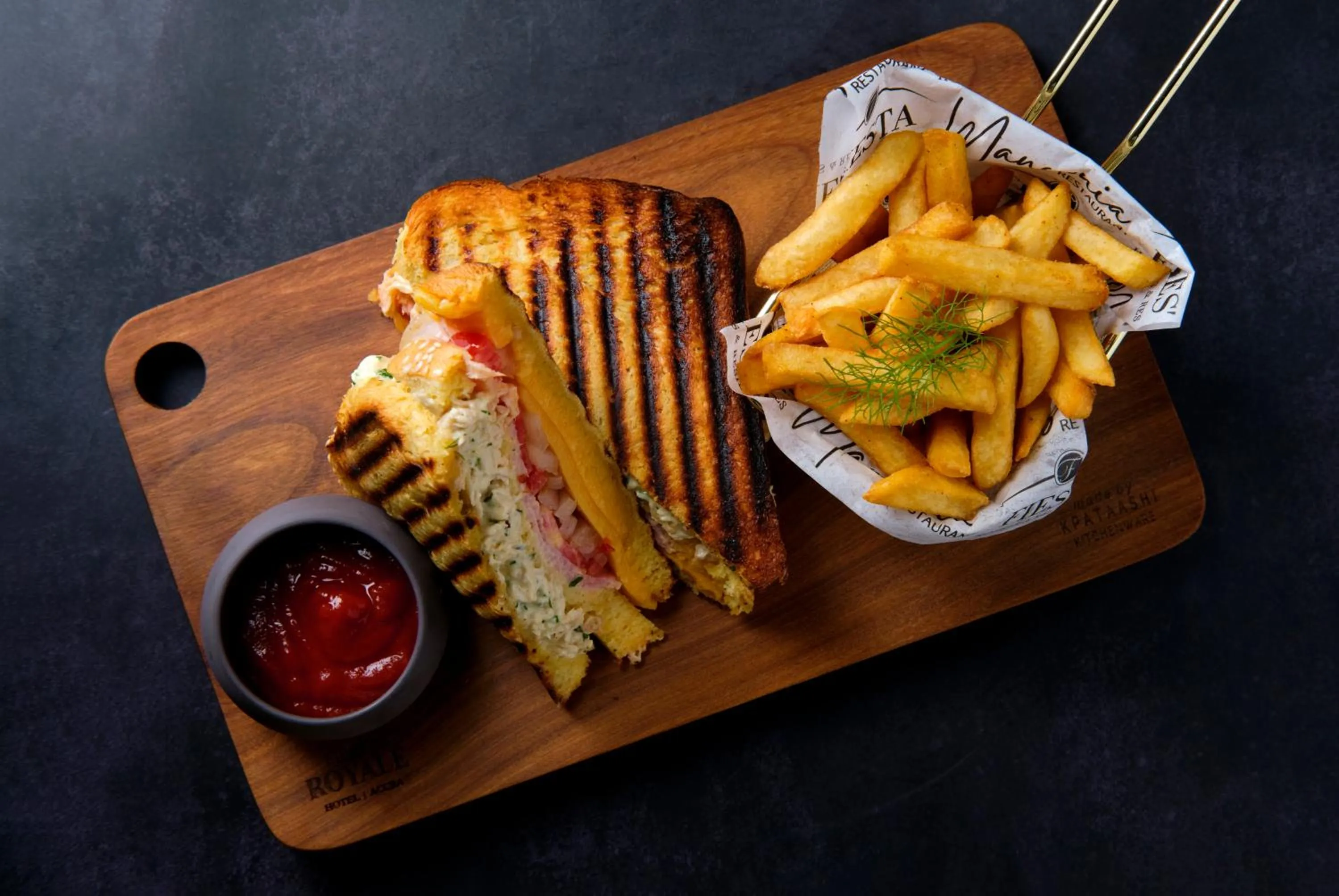 Restaurant/places to eat in Fiesta Royale Hotel