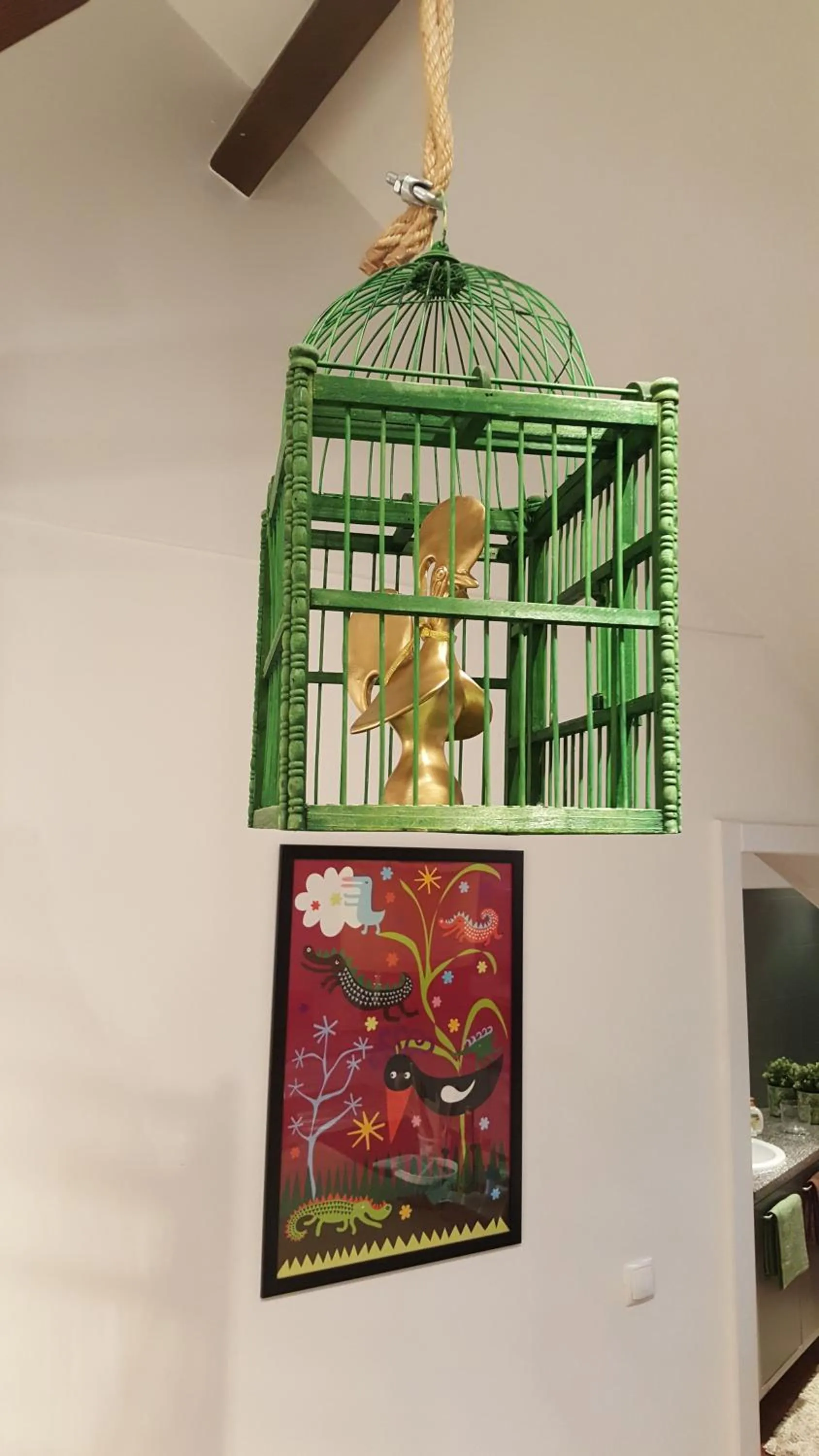 Decorative detail in Studios with Mezzanine Rua da Moeda