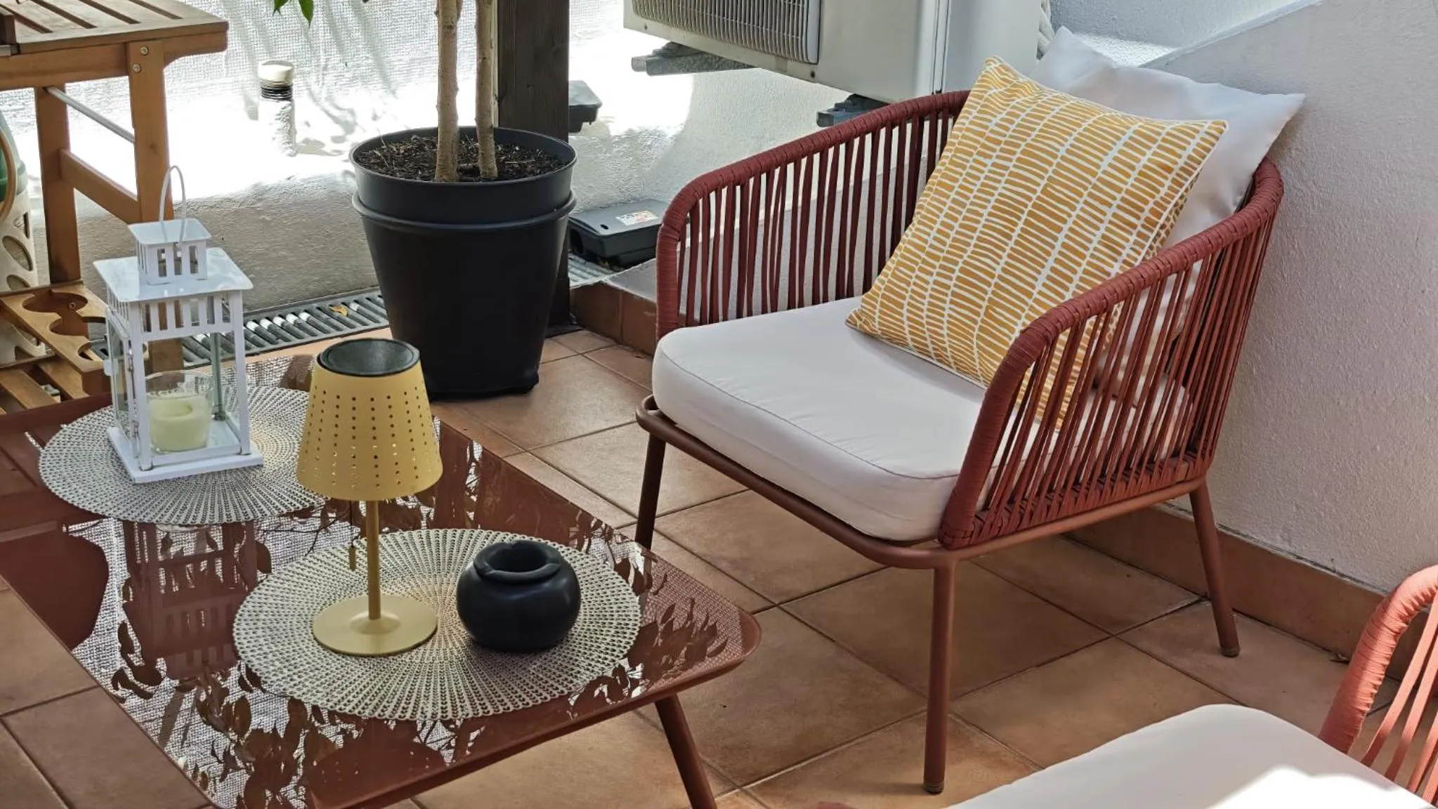 Balcony/Terrace in Studios with Mezzanine Rua da Moeda