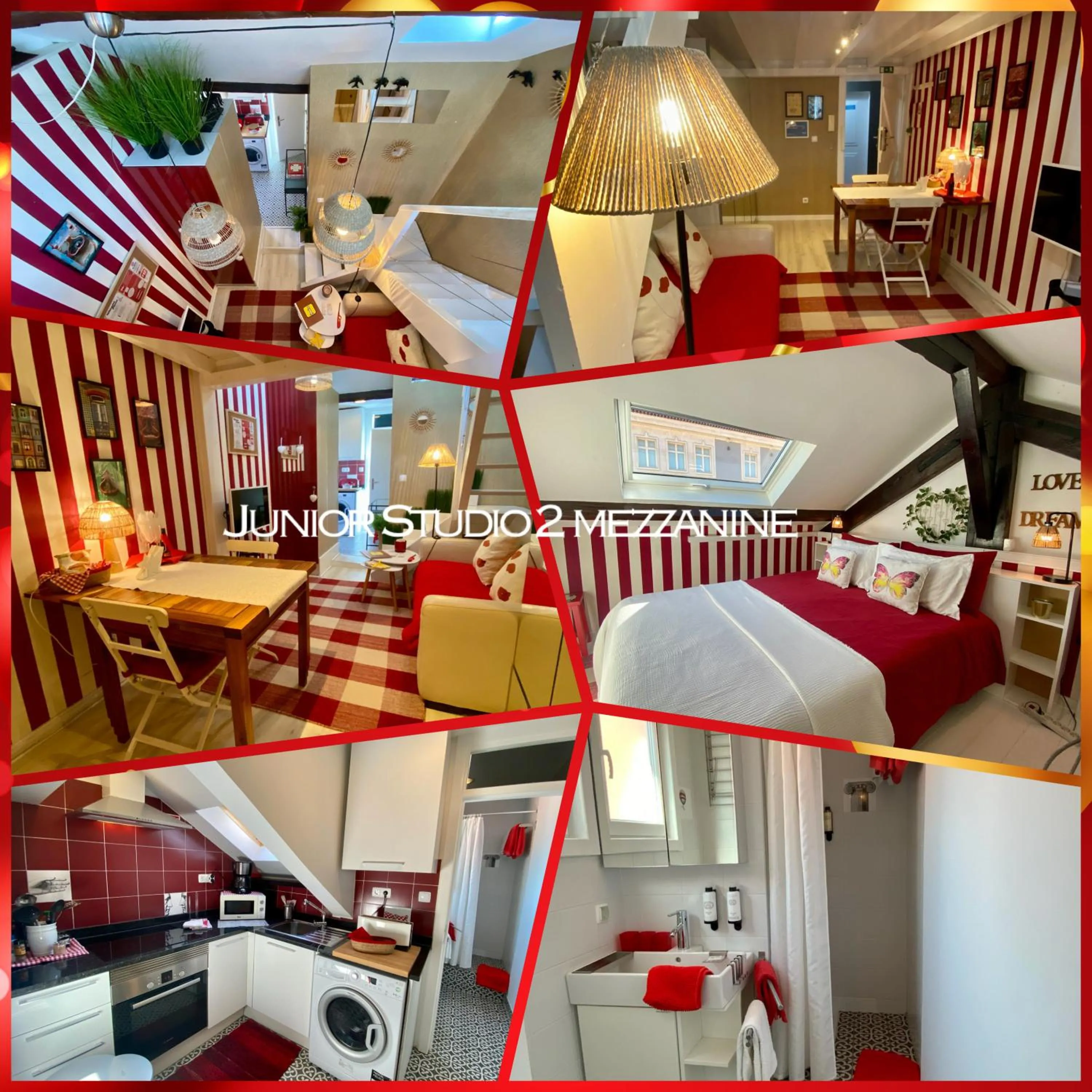 Photo of the whole room in Studios with Mezzanine Rua da Moeda