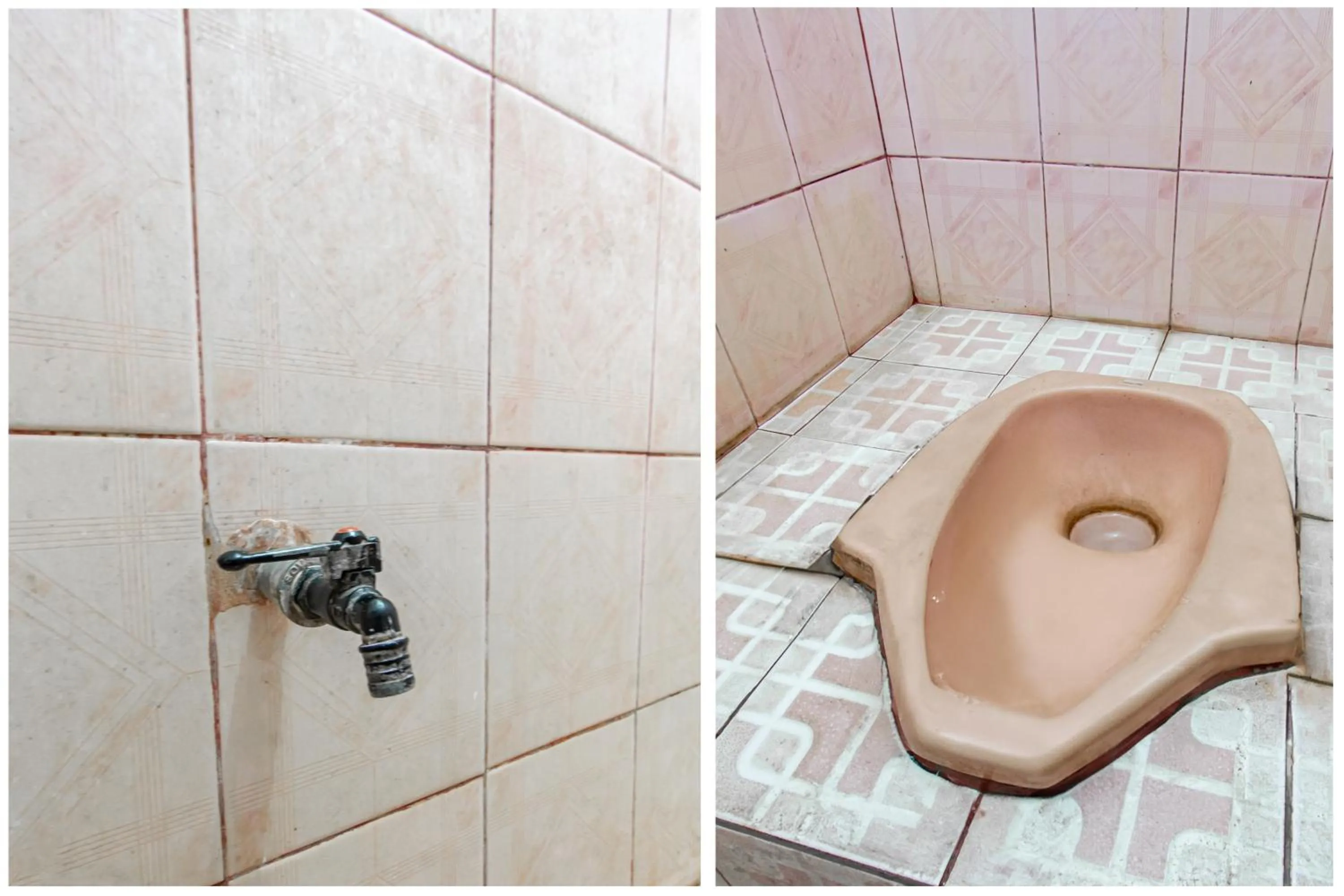 Bathroom in Hotel O De Lanang Homestay Near Masjid Janapria