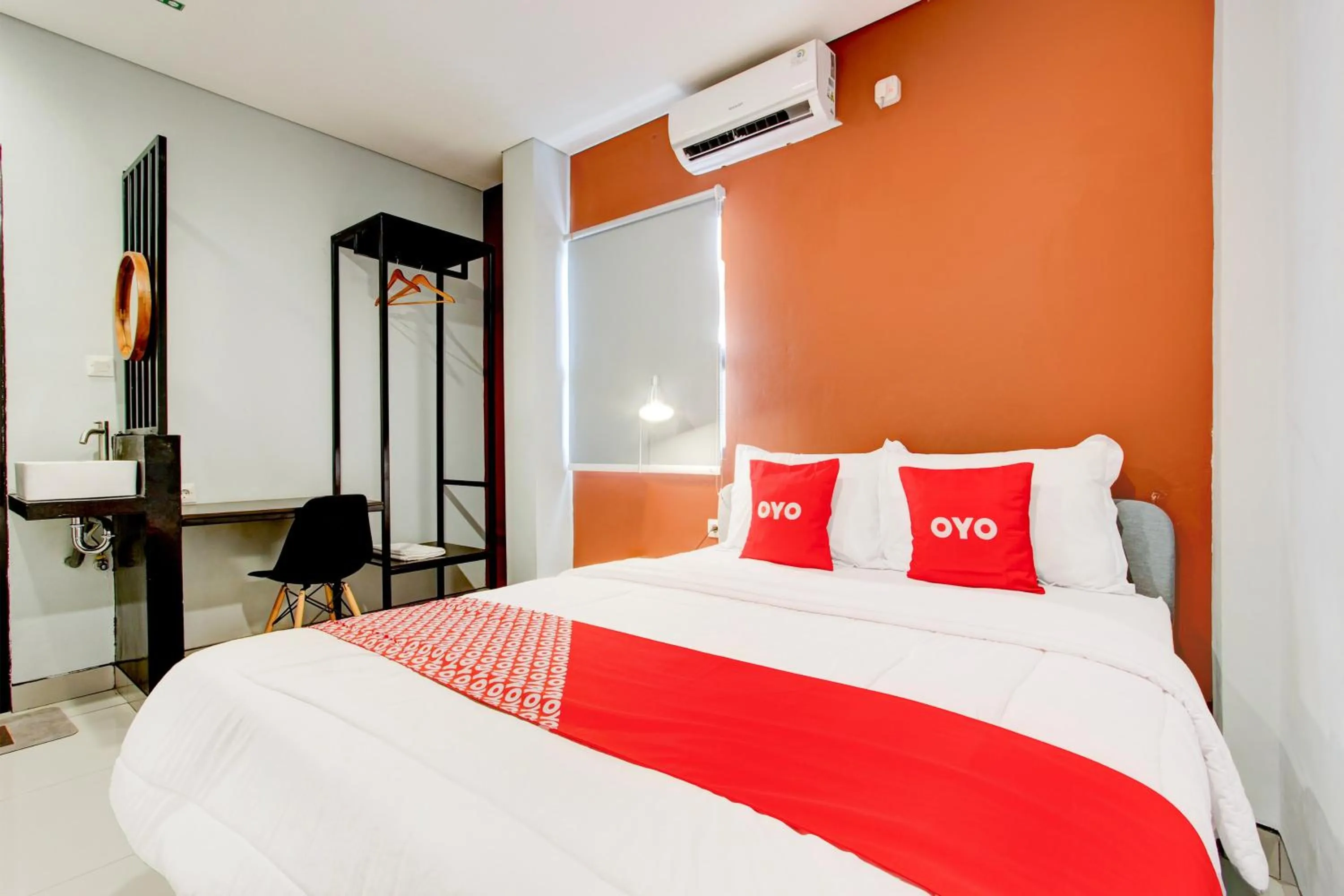 Bedroom, Bed in Hotel O Rubina Syariah Hotel