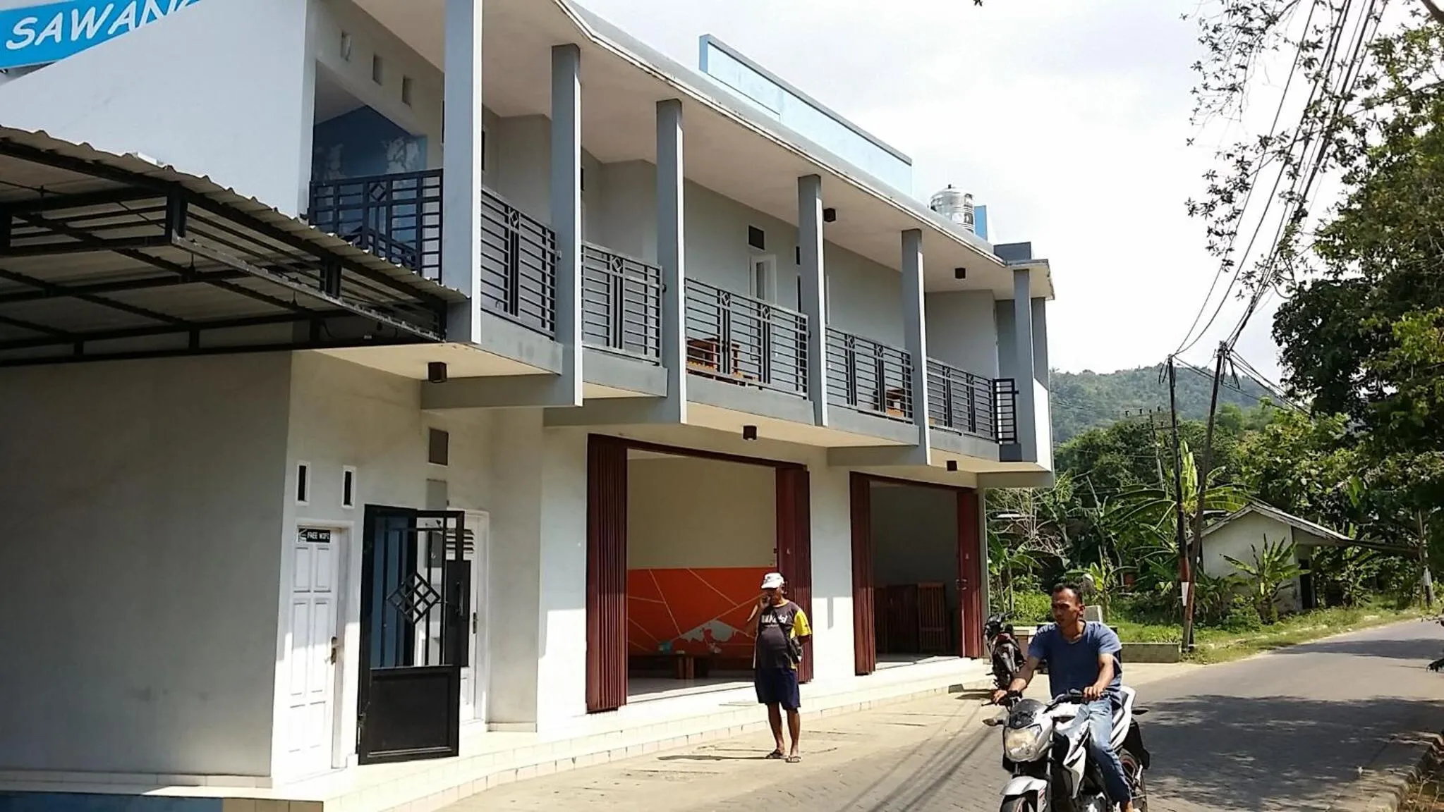 Facade/entrance in Hotel O Sawang Sana Motel Syariah Near SMAN 1 Sangkapura