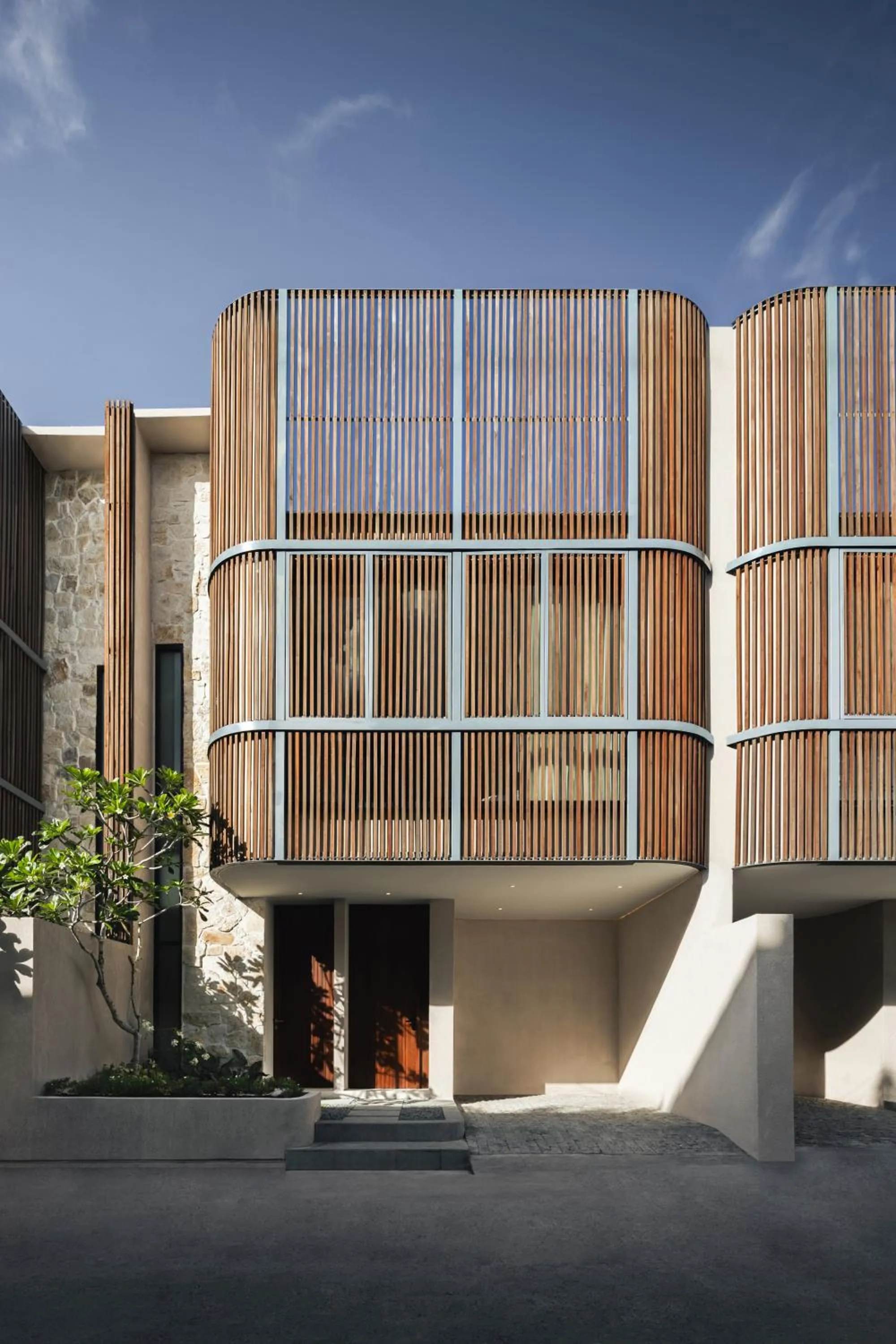 Facade/entrance in VOX Villas Canggu