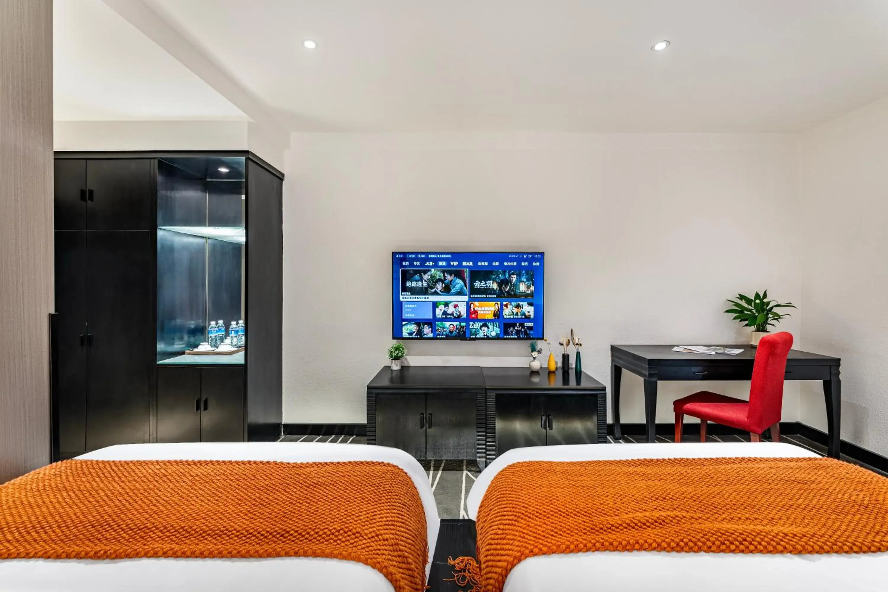 Superior Twin Room in Boyue Miyazaki Hotel - Guangzhou Baiyun International Airport Superior Twin Room in Boyue Miyazaki Hotel - Guangzhou Baiyun International Airport