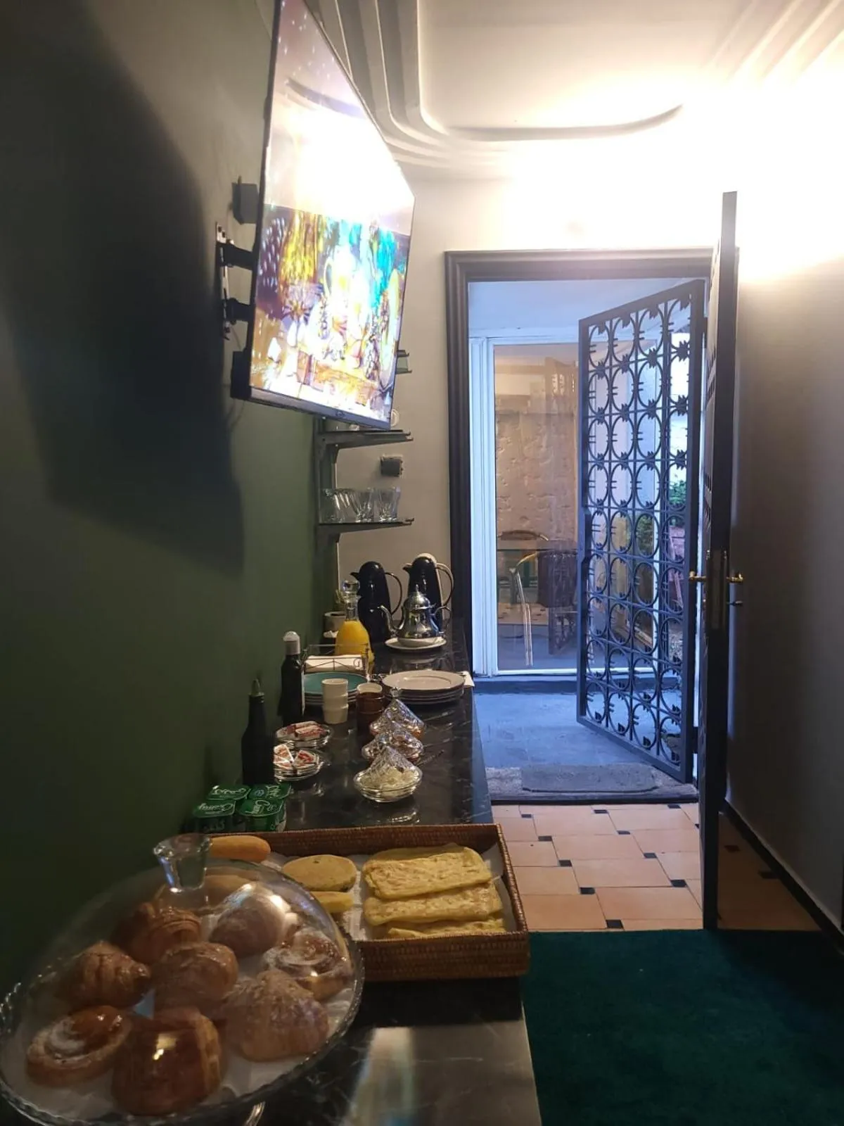 Breakfast in VILLA ADAM TANGIER