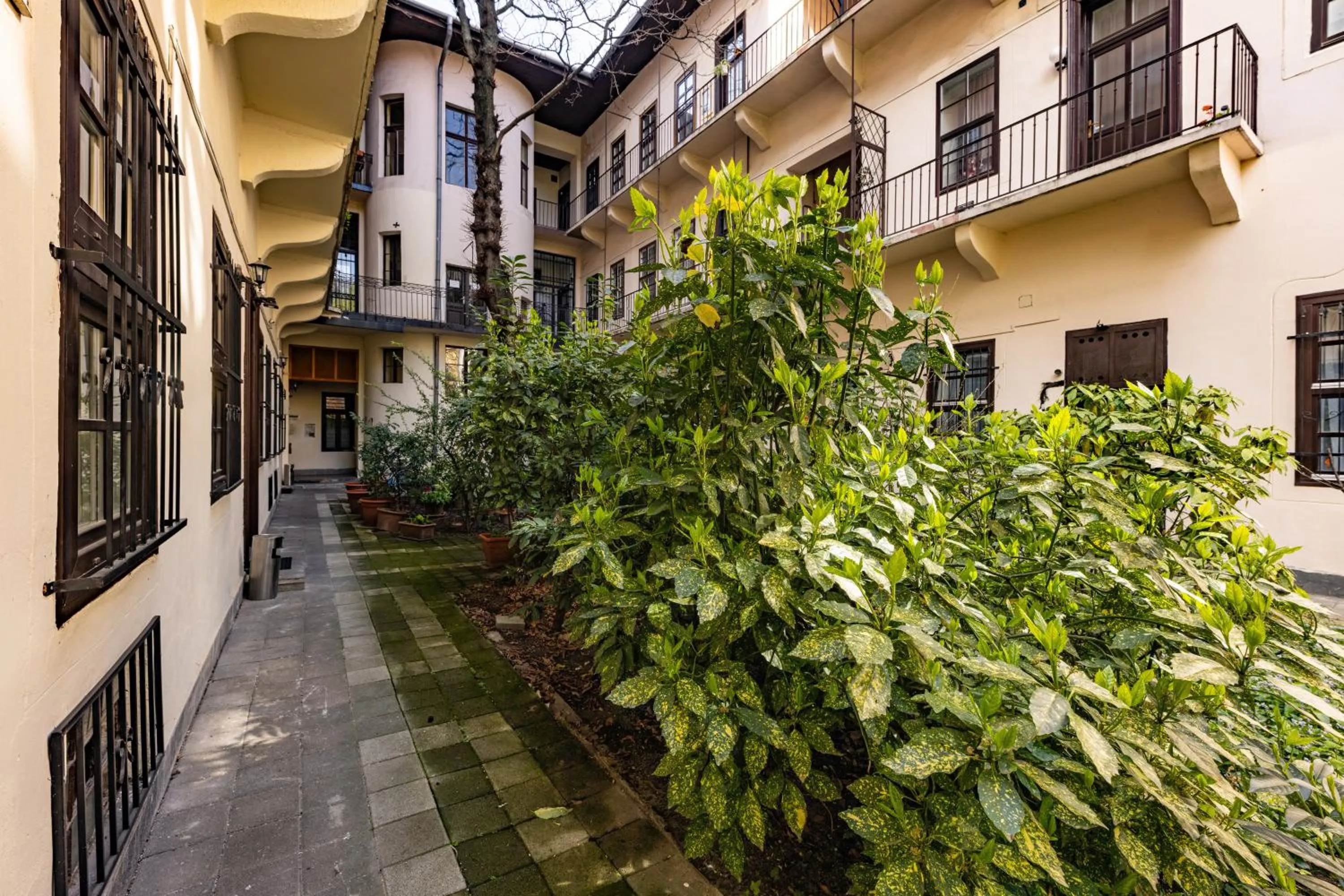 Property building in Amber Gardenview Studios Downtown