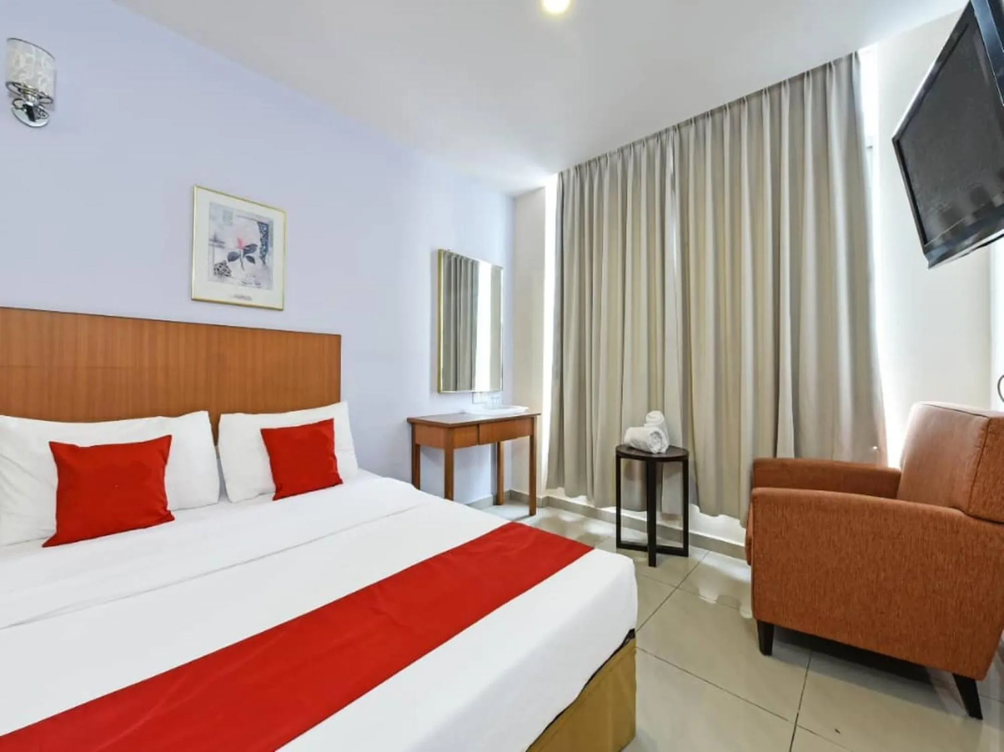 Bedroom, Bed in MRC Hotel Melaka Raya